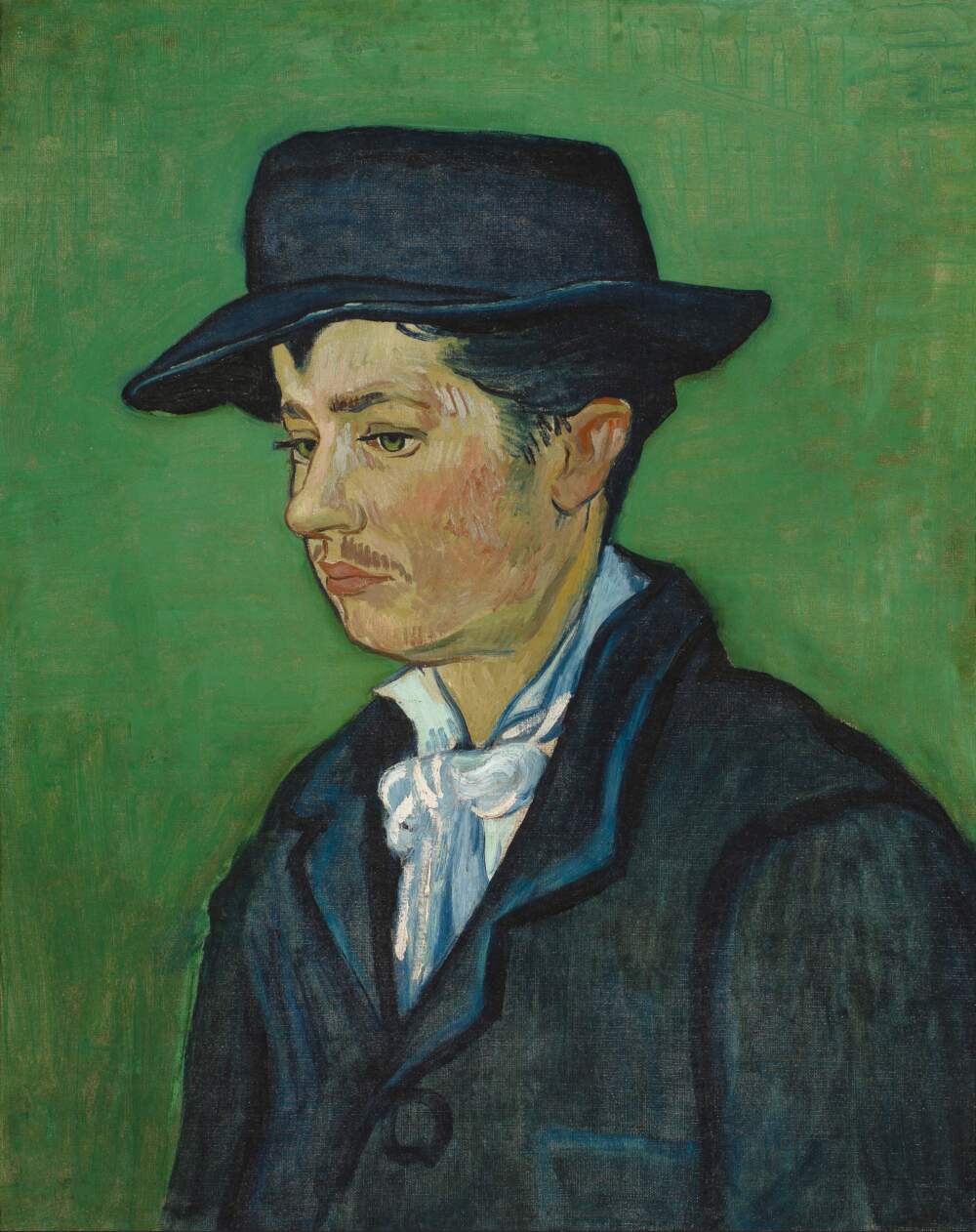 Vincent van Gogh, Armand Roulin, 1888. Oil on canvas. Collection Museum Boijmans Van Beuningen, Rotterdam. Acquired with the collection of D. G. Van Beuningen. Photography: Studio Tromp.