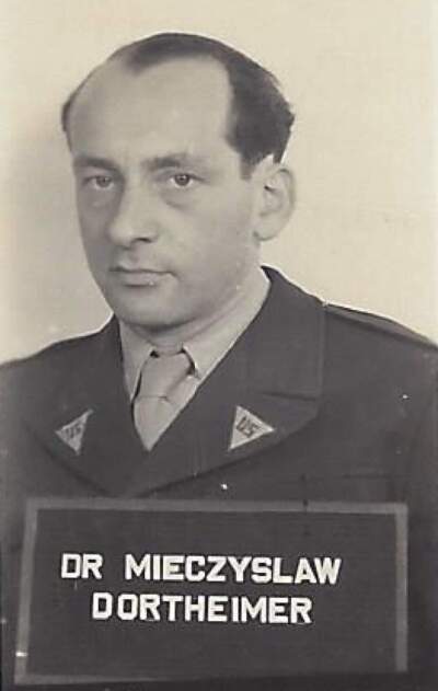 The author's grandfather, a former prisoner in Dachau, in a U.S. Army uniform as he worked in the war crimes trials. (Courtesy Karen Kirsten)