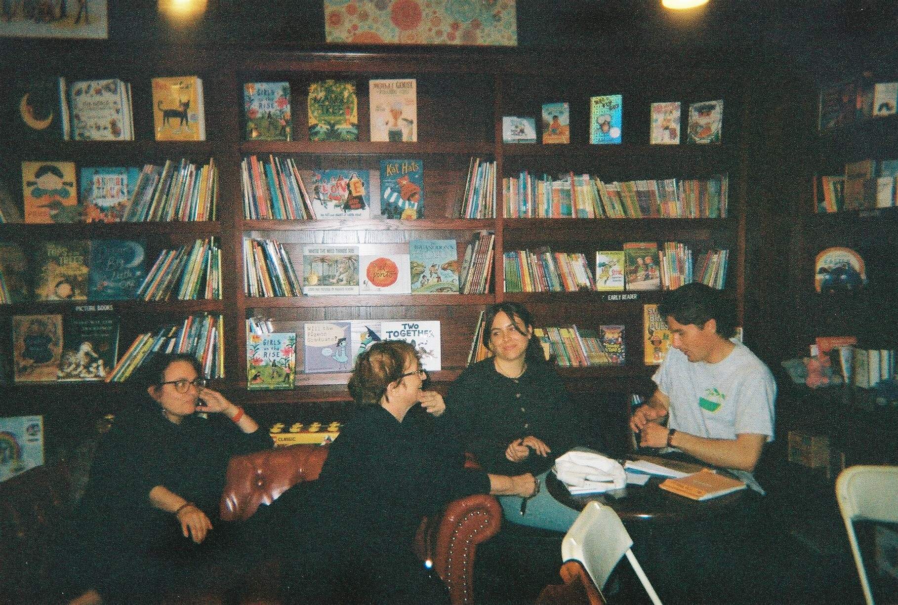 The Q convenes gatherings, like this one in Dedham, inspired by 18th century literary salons. (Courtesy Bea Pugeda)