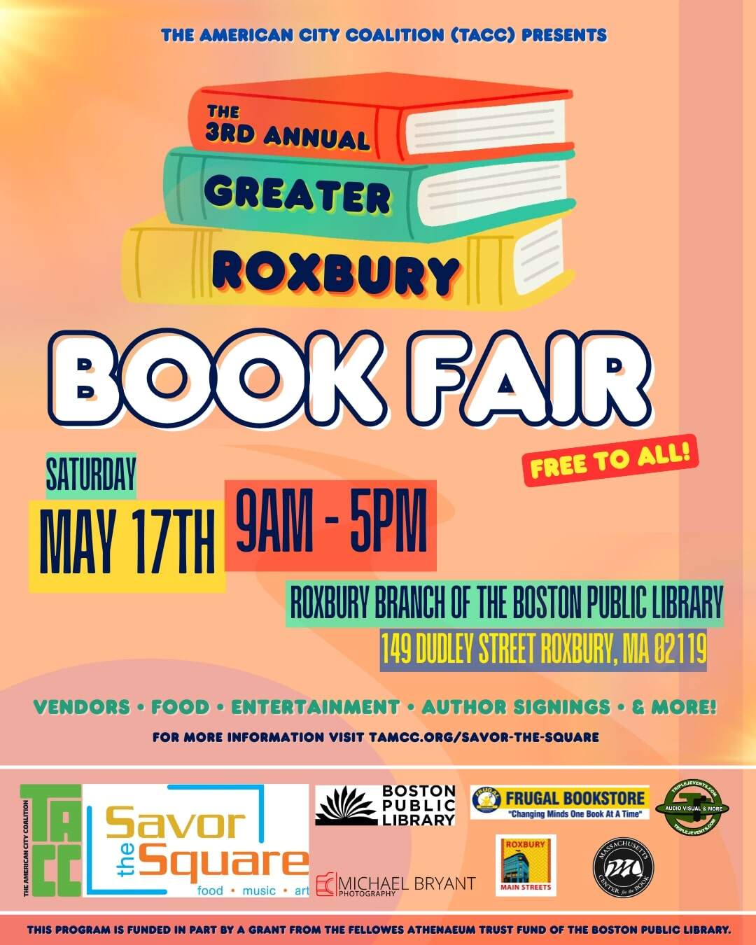 The third annual Greater Roxbury Book Fair will return this Saturday. (Courtesy The Greater Roxbury Book Fair)