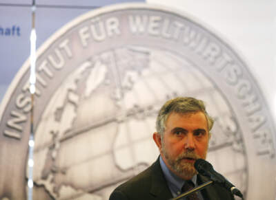 Economist Paul Krugman says Boston's 'Jenga tower' economy teeters on Harvard