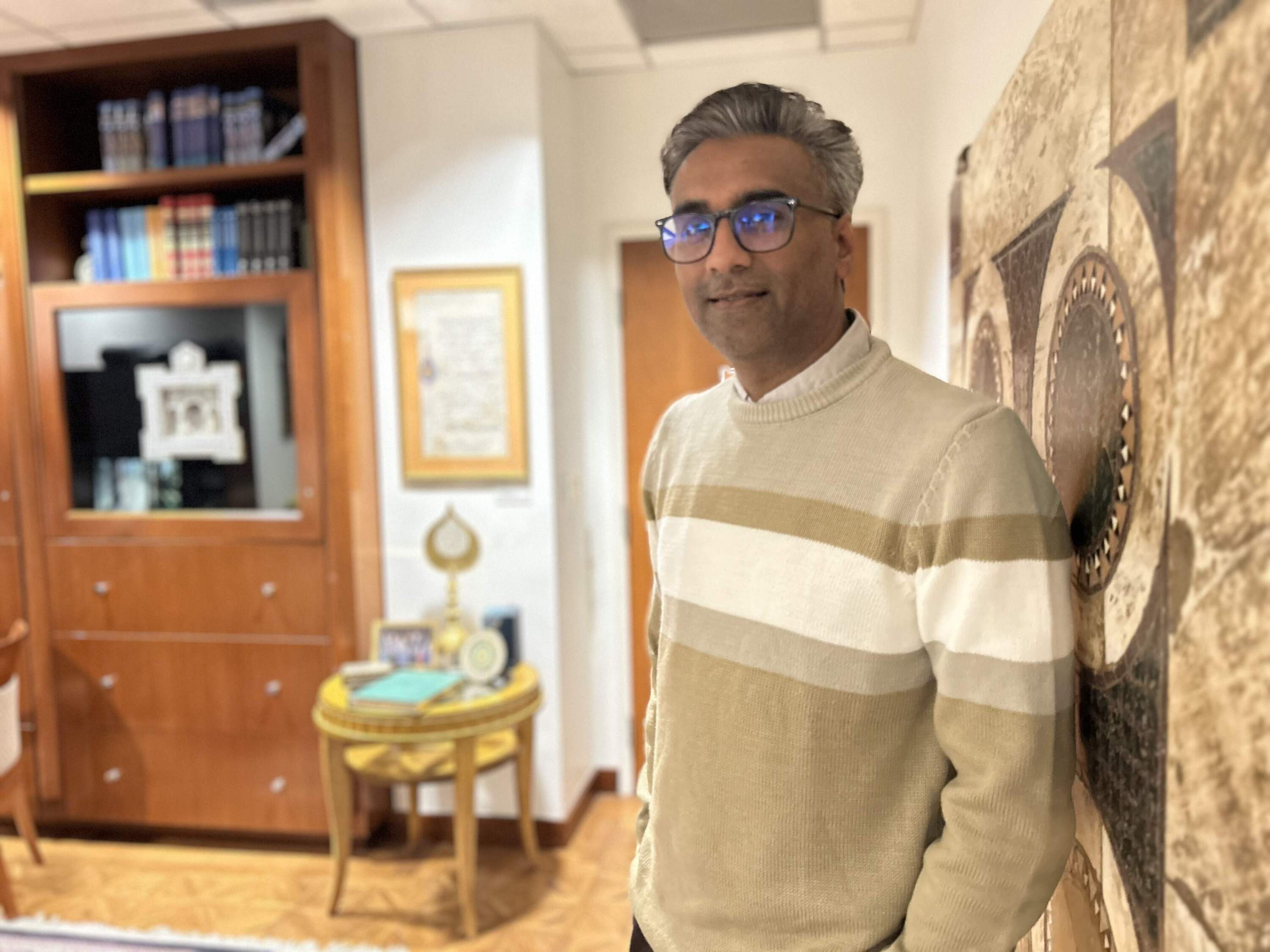 Georgetown researcher Badar Khan Suri was detained by ICE for nearly two months. (Asma Khalid/Here & Now)