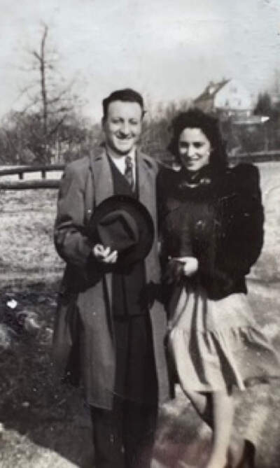 The author's parents, early in their marriage. (Courtesy Marianne Leone)