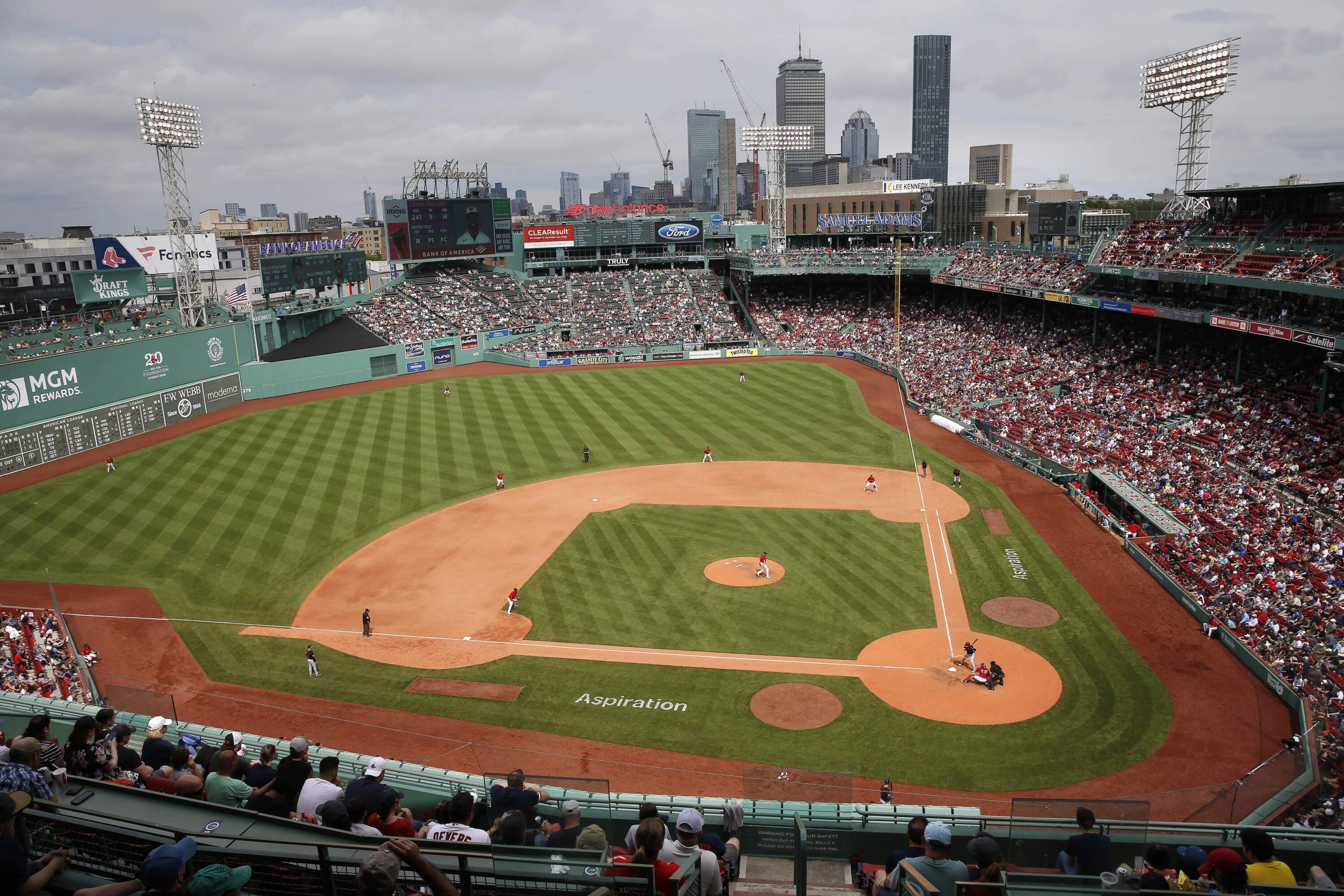 Fenway Park on July 11, 2023. (Michael Dwyer/AP file)