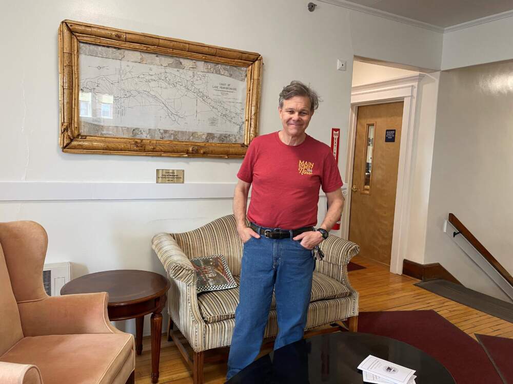 Rick Ufford-Chase, Mayor of Newport, Vermont (Anthony Brooks/WBUR)