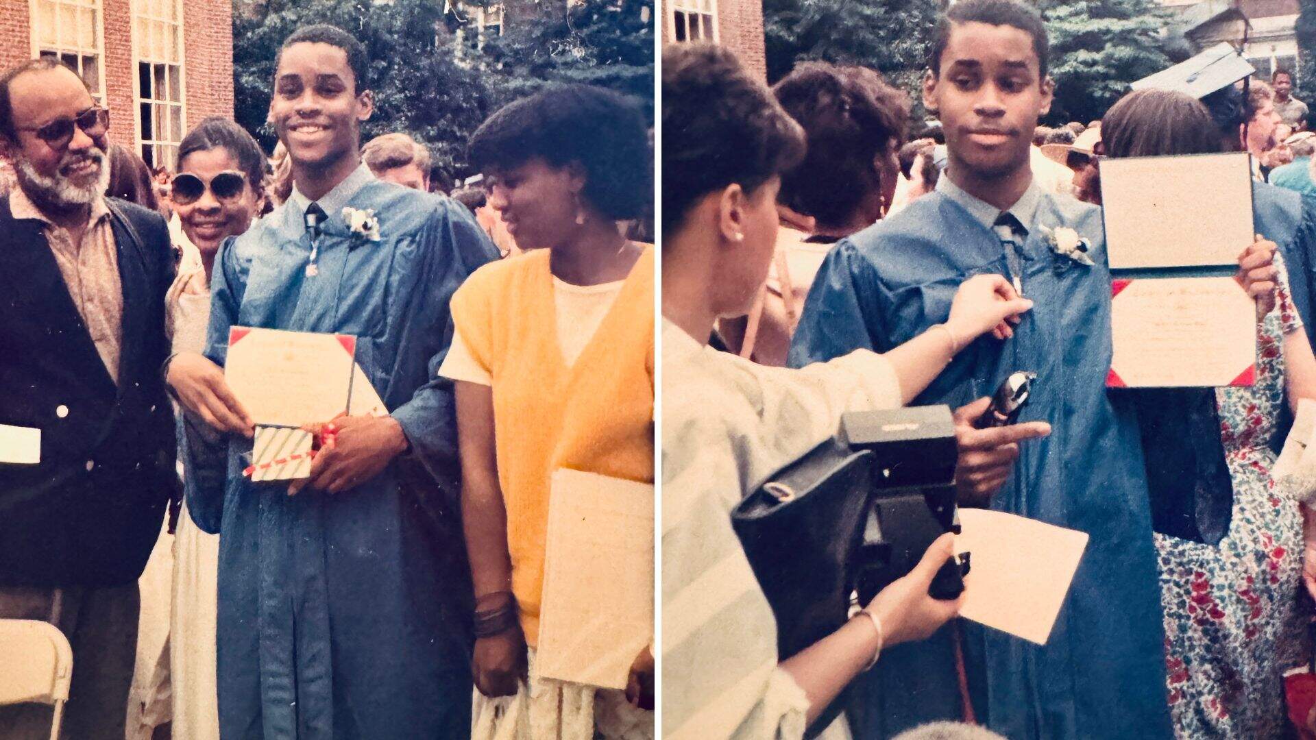 Rob Stull graduated from Brookline High School in 1985. (Courtesy Aron "Teo" Lee")