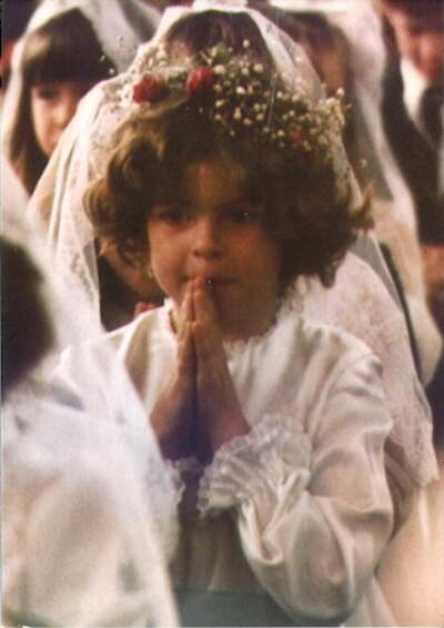 The author at her First Holy Communion. (Courtesy Meaghan Shields)