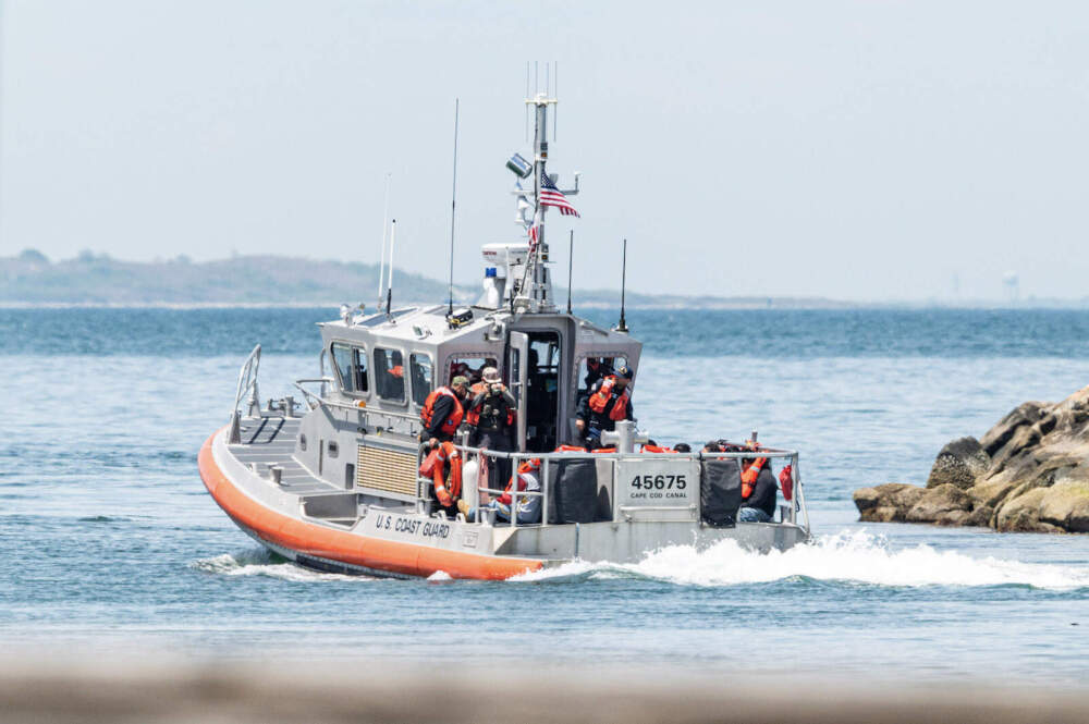 Coast Guard was enlisted to take detainees off the Island. (Ray Ewing/Vineyard Gazette)