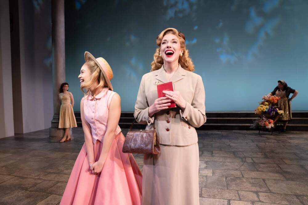 Sarah-Anne Martinez and Emily Skinner in "The Light in the Piazza." (Courtesy Julieta Cervantes)