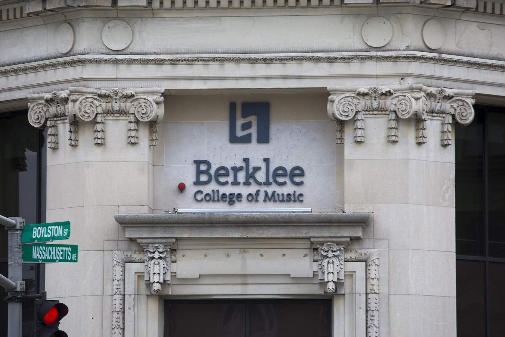 Berklee College of Music on Massachusetts Avenue in Boston.