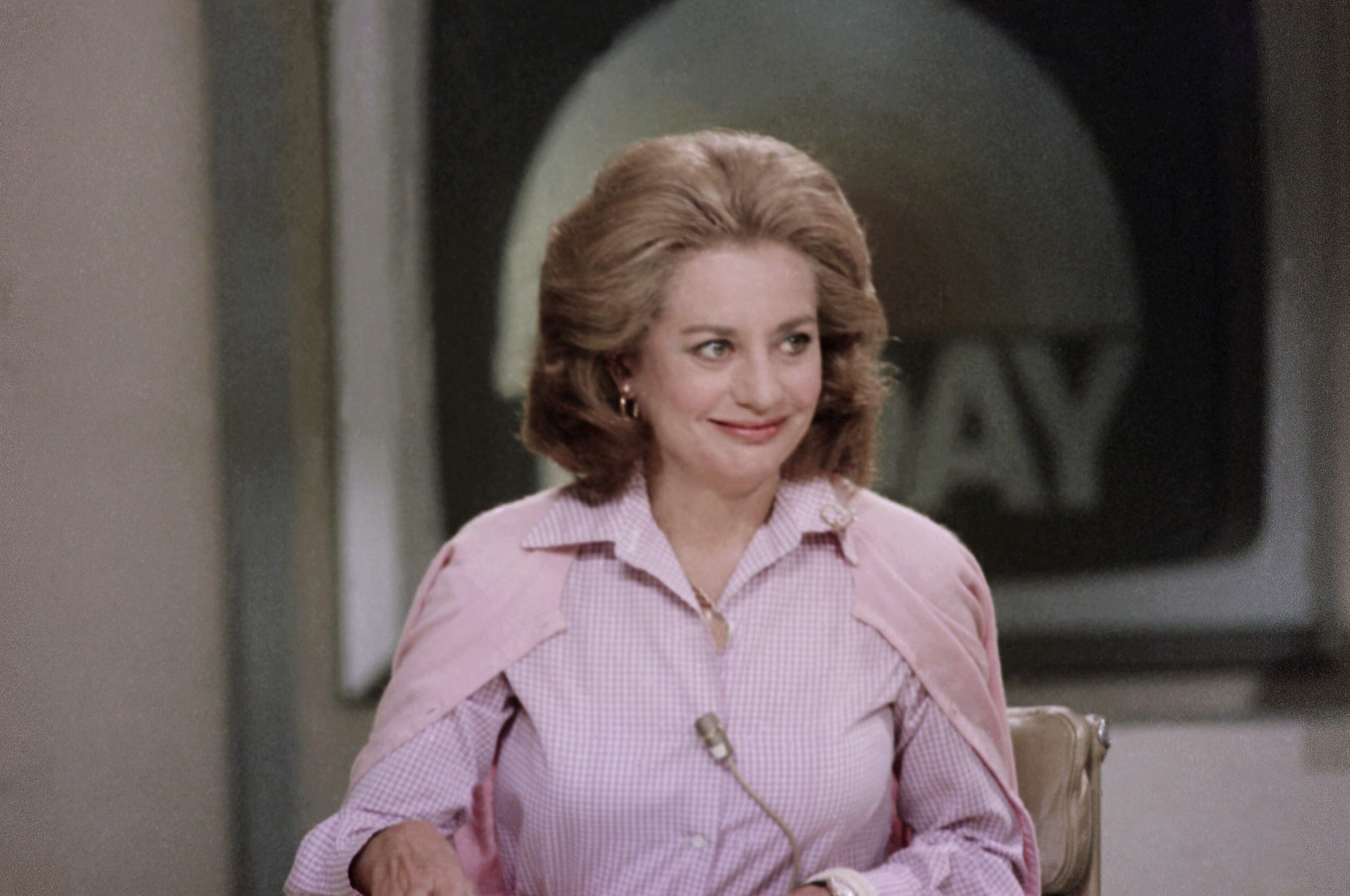 Newswoman Barbara Walters is seen on NBC-TV's Today Show on June 3, 1976. (Dave Pickoff/AP)