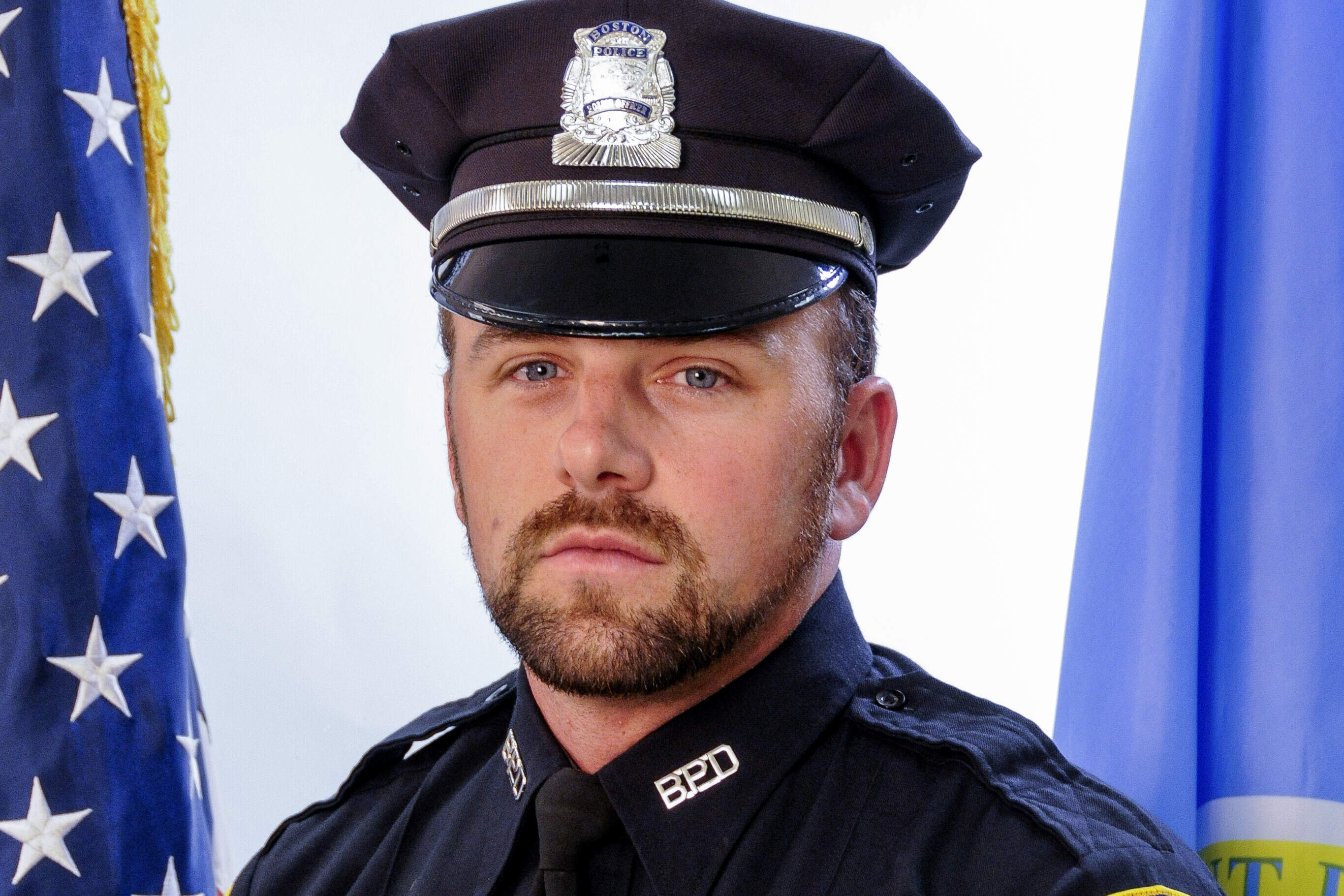 Boston police officer John O'Keefe. (Boston Police Department via AP)