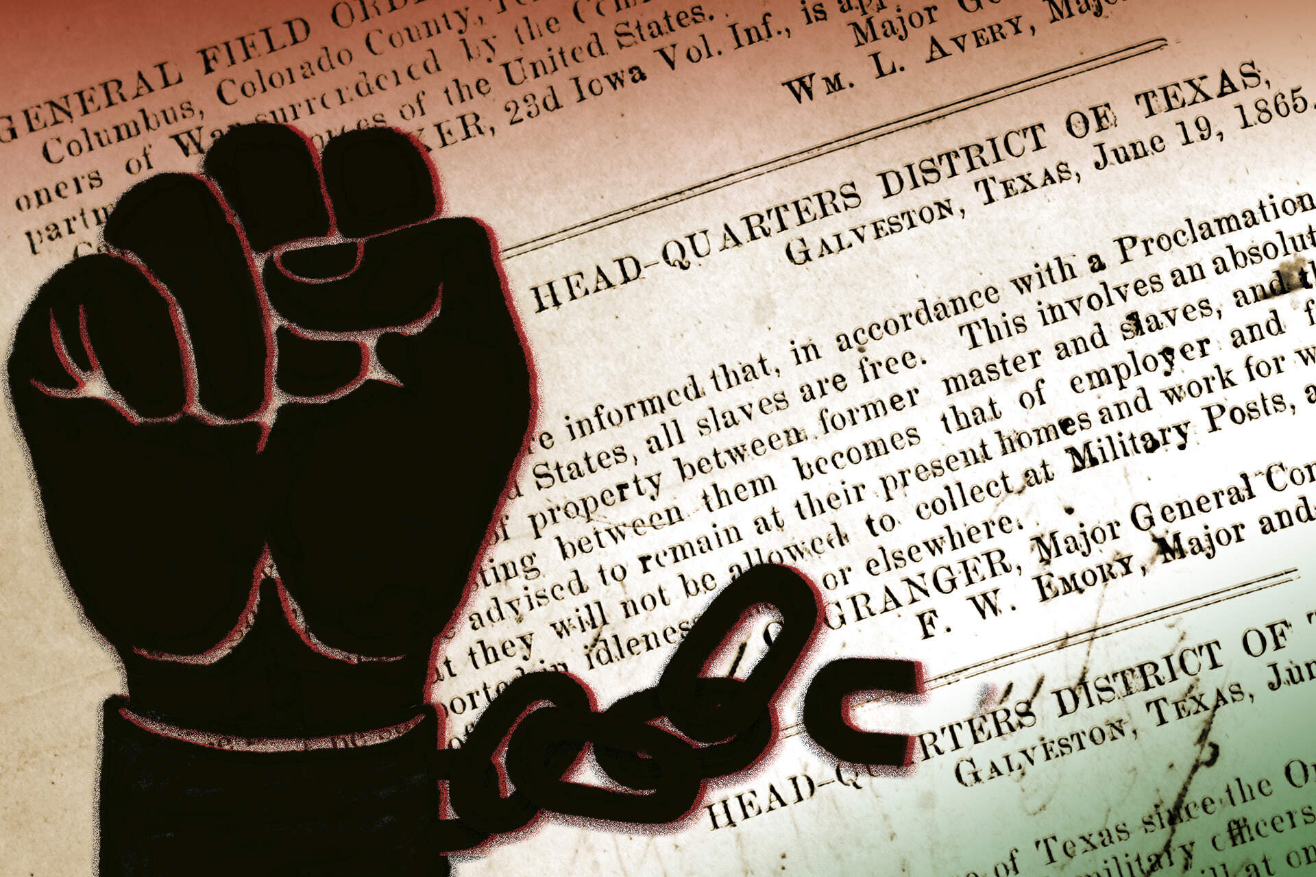 Charleston, South Carolina, holds a rich history of Juneteenth. (Peter Hamlin/AP illustration)