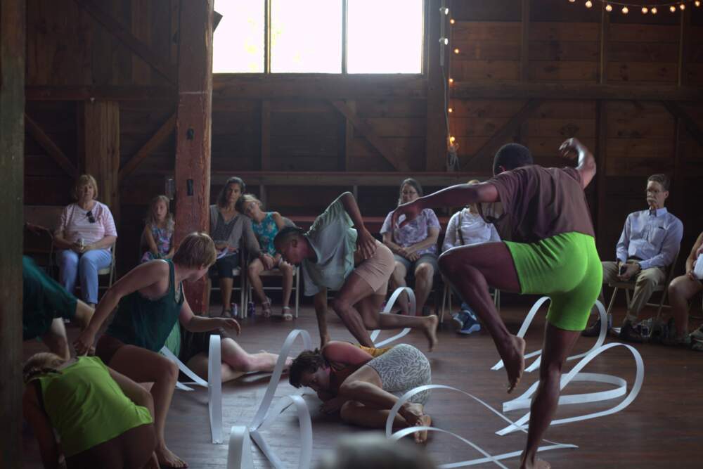 Boston Dance Theater performing "Unfurling." (Courtesy Jessie Jeanne Stinnett)