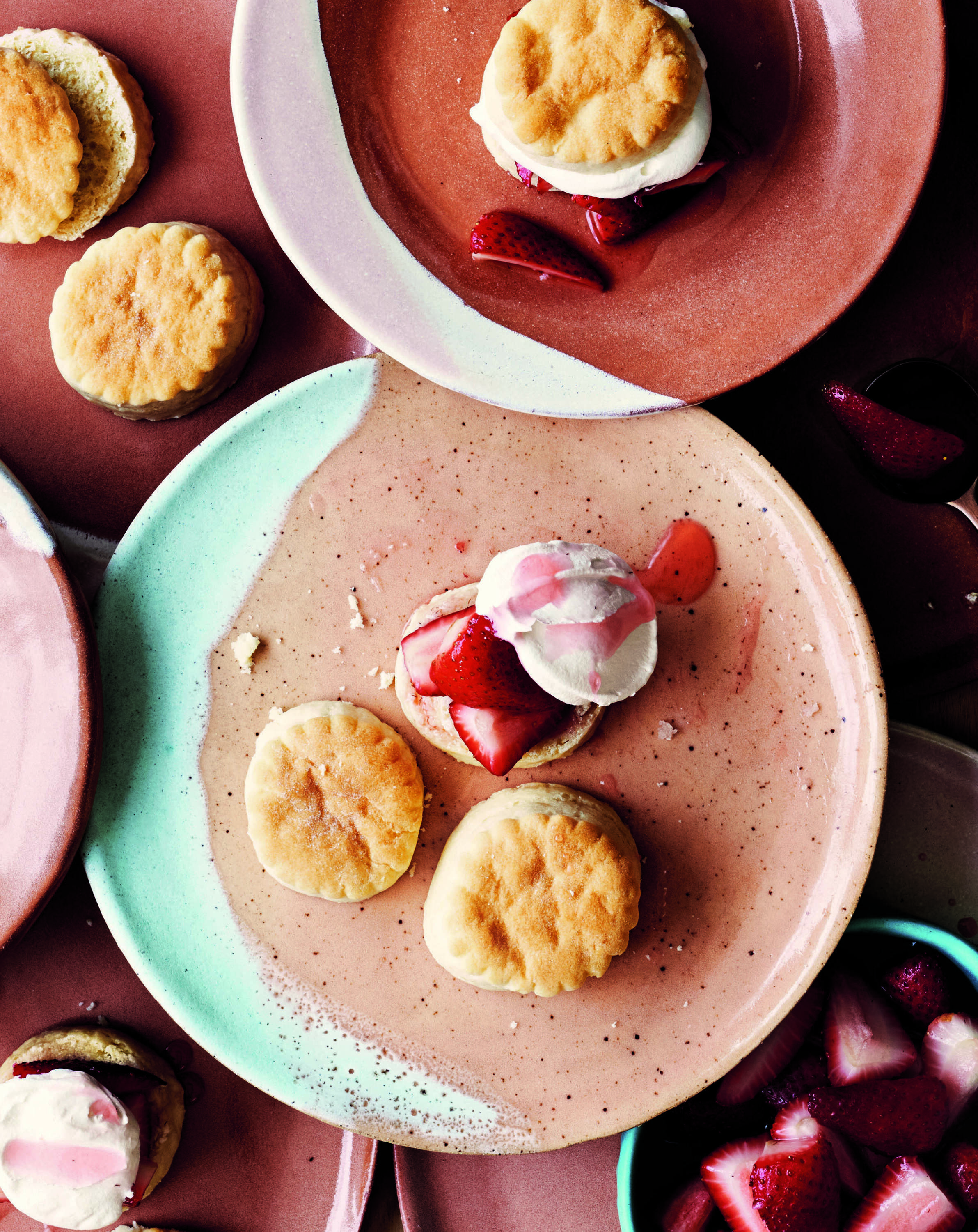 Strawberry shortcake. (Courtesy of Clarkson Potter)