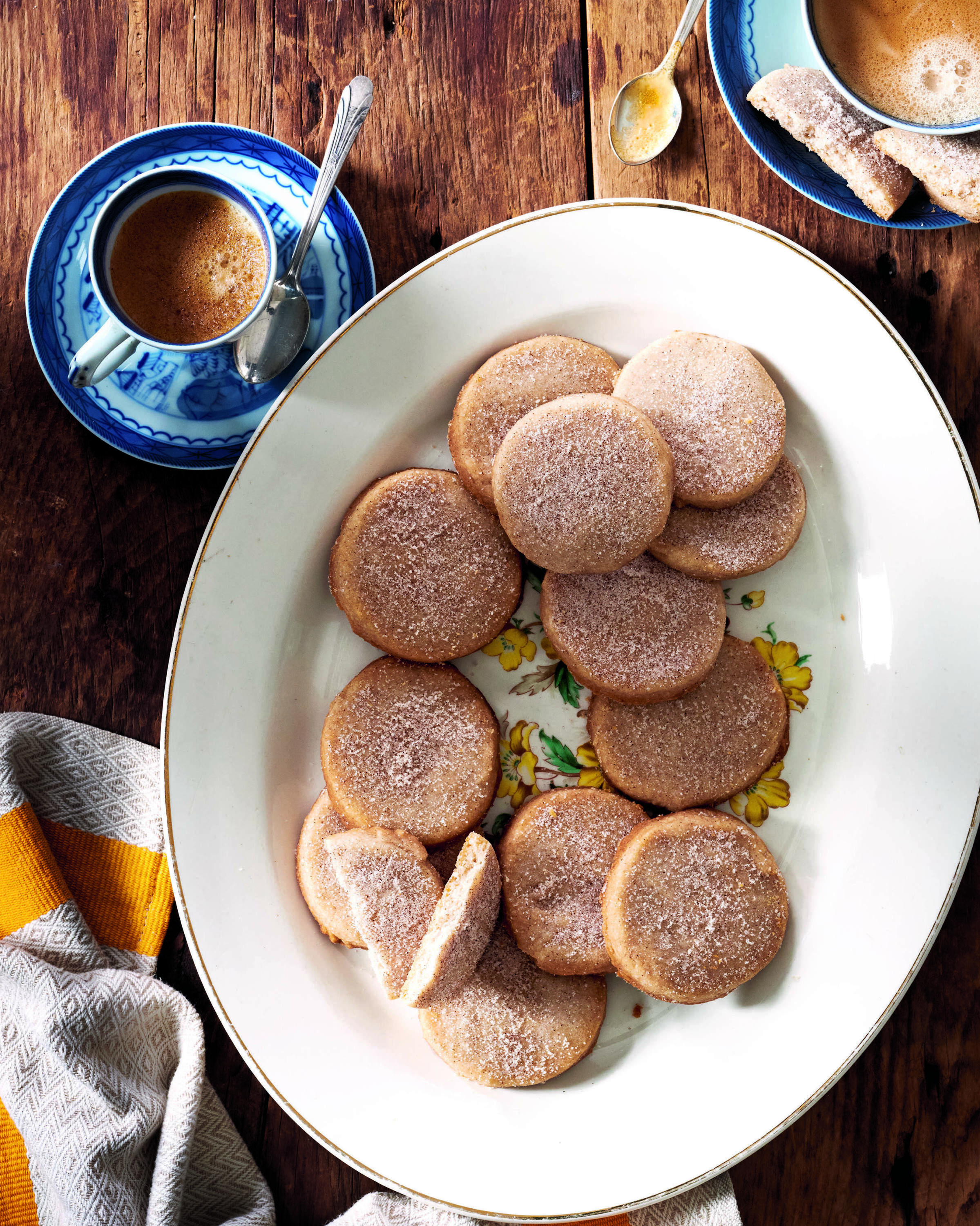 Traditional cinnamon shortbread cookies. (Courtesy of Clarkson Potter)