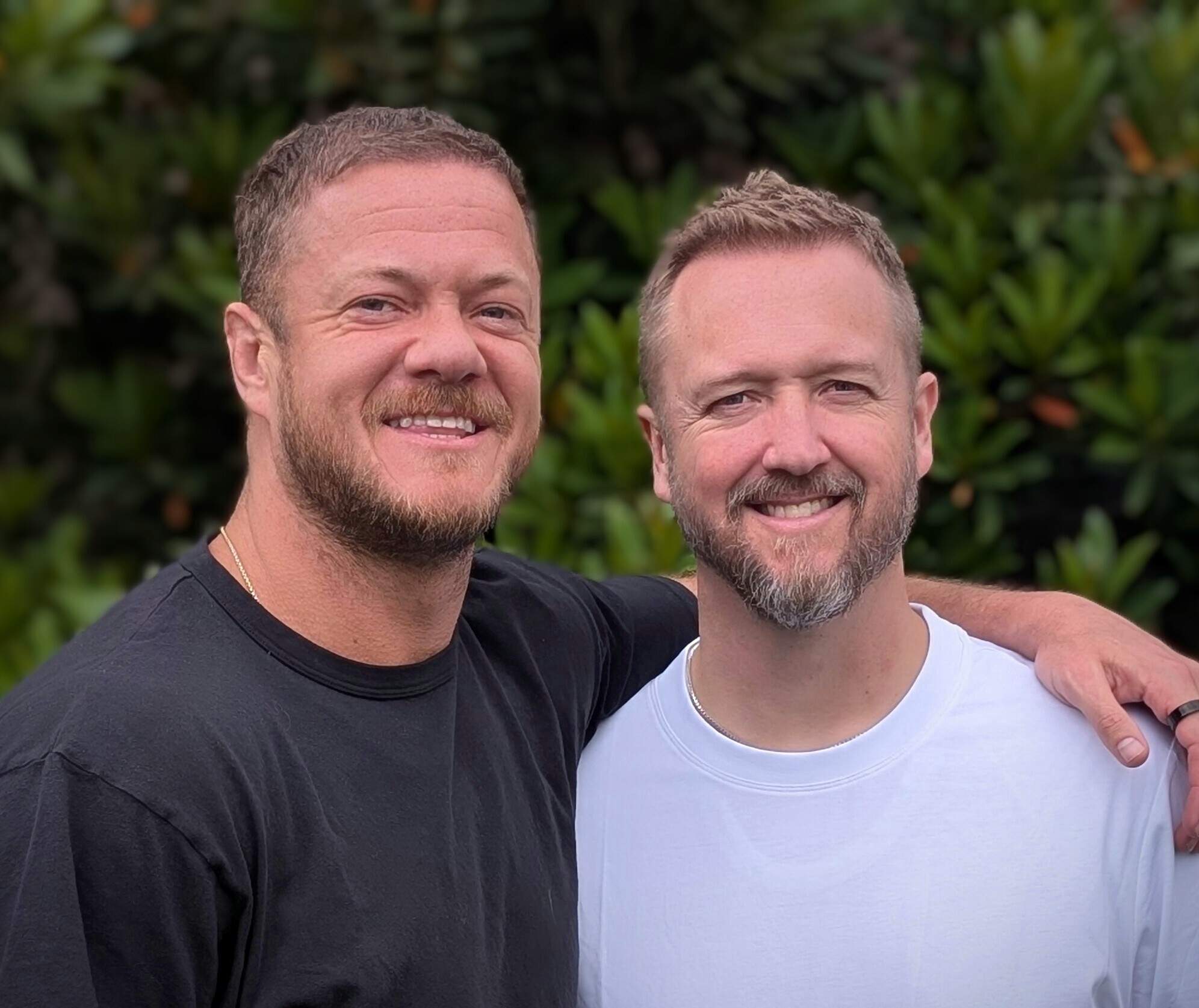 Dan and Mac Reynolds, the brothers behind the band Imagine Dragons and co-founders at Night Street Games. (Courtesy of Night Street Games)
