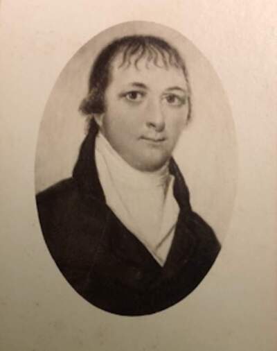 A portrait of David How, painted by M.S. Doyle between 1798 and 1803. (Courtesy)