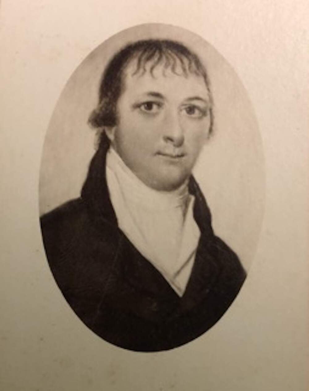 A portrait of David How, painted by M.S. Doyle between 1798 and 1803. (Courtesy)