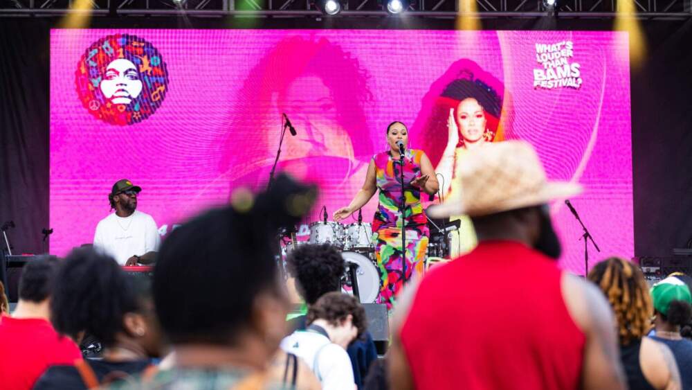 Elle Varner performs at the 2024 BAMS Fest. (Courtesy KBarber Photography)
