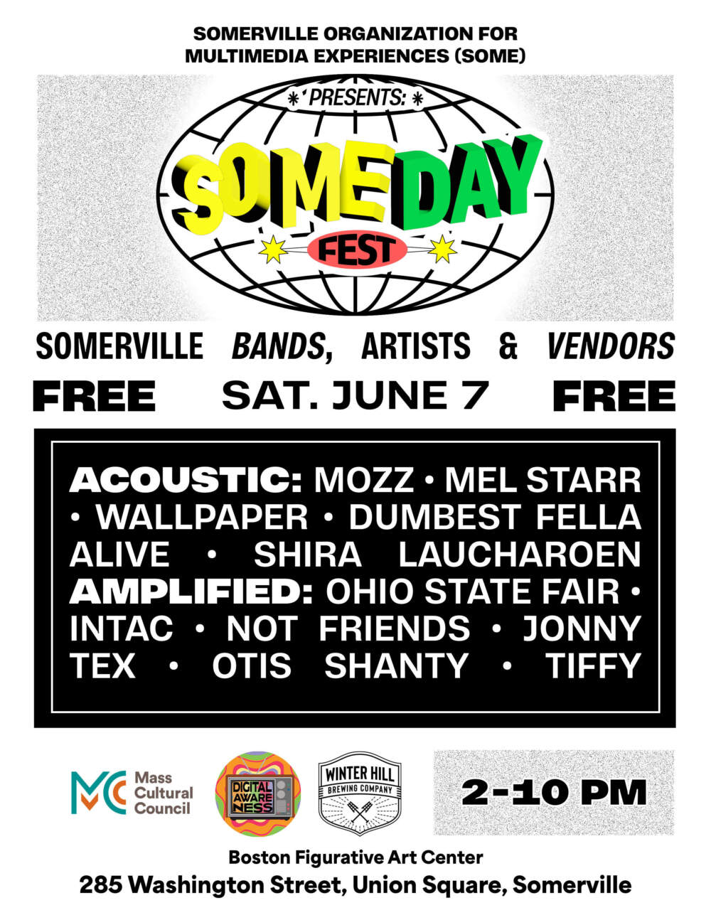 SOMEDAY FEST is a free music festival in Somerville. (Courtesy SOMEDAY FEST)