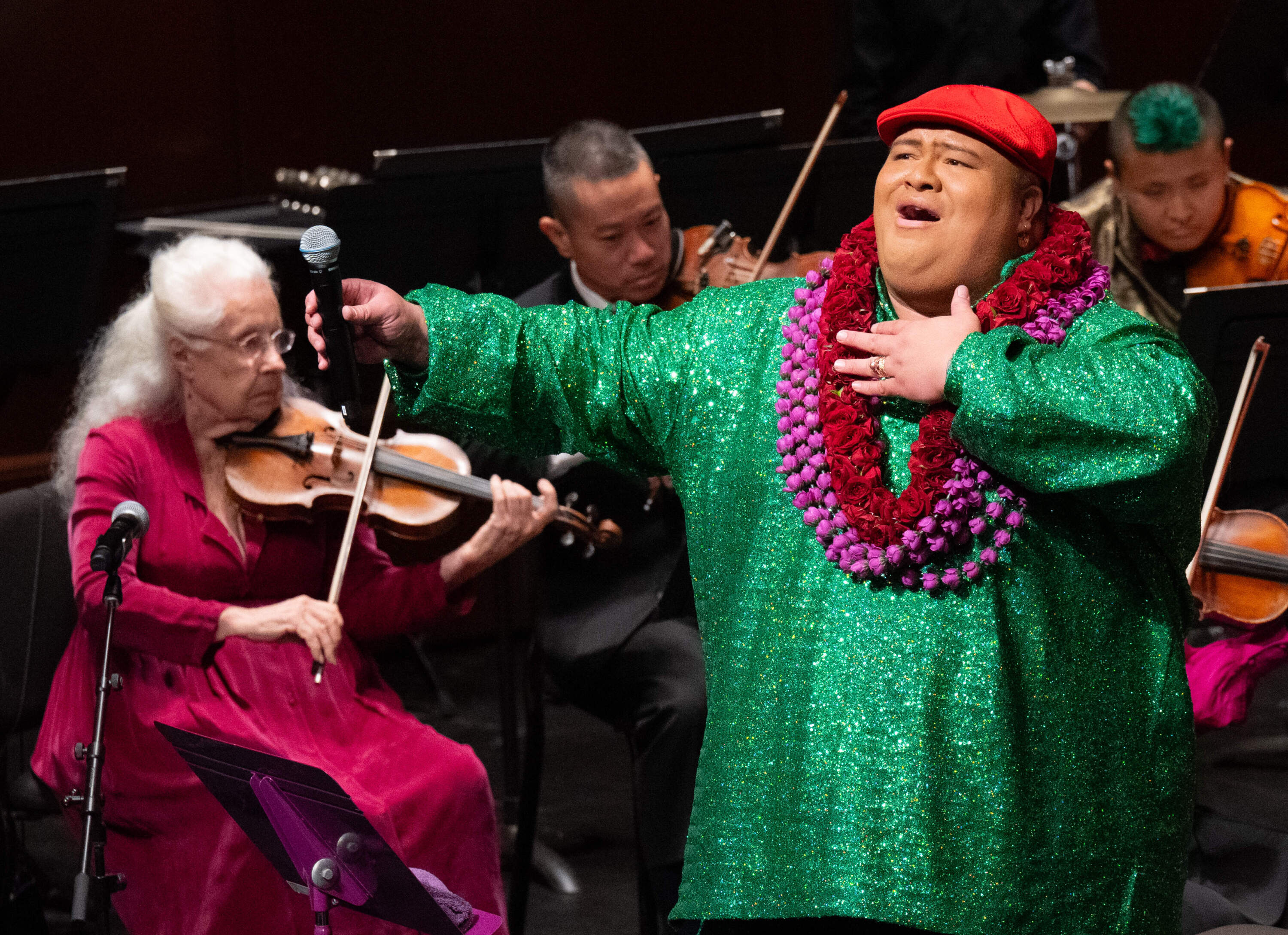 Kalani Pe’a worked on the album. (Courtesy of Lorne Direnfeld)
