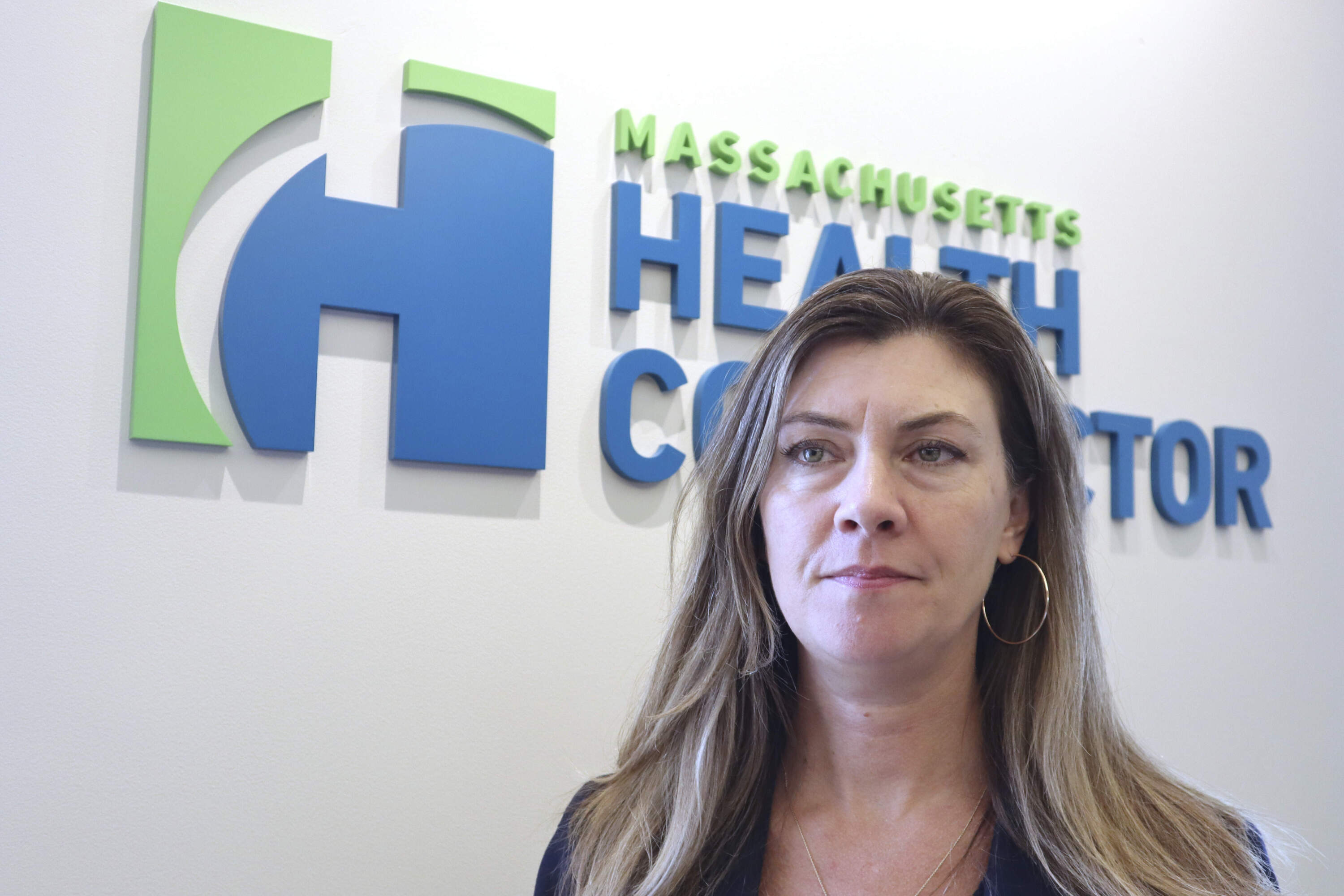 Massachusetts Health Connector Executive Director Audrey Morse Gasteier poses for a portrait in the state health insurance marketplace's office Tuesday, July 2, 2025, in Boston. (Leah Willingham/AP)