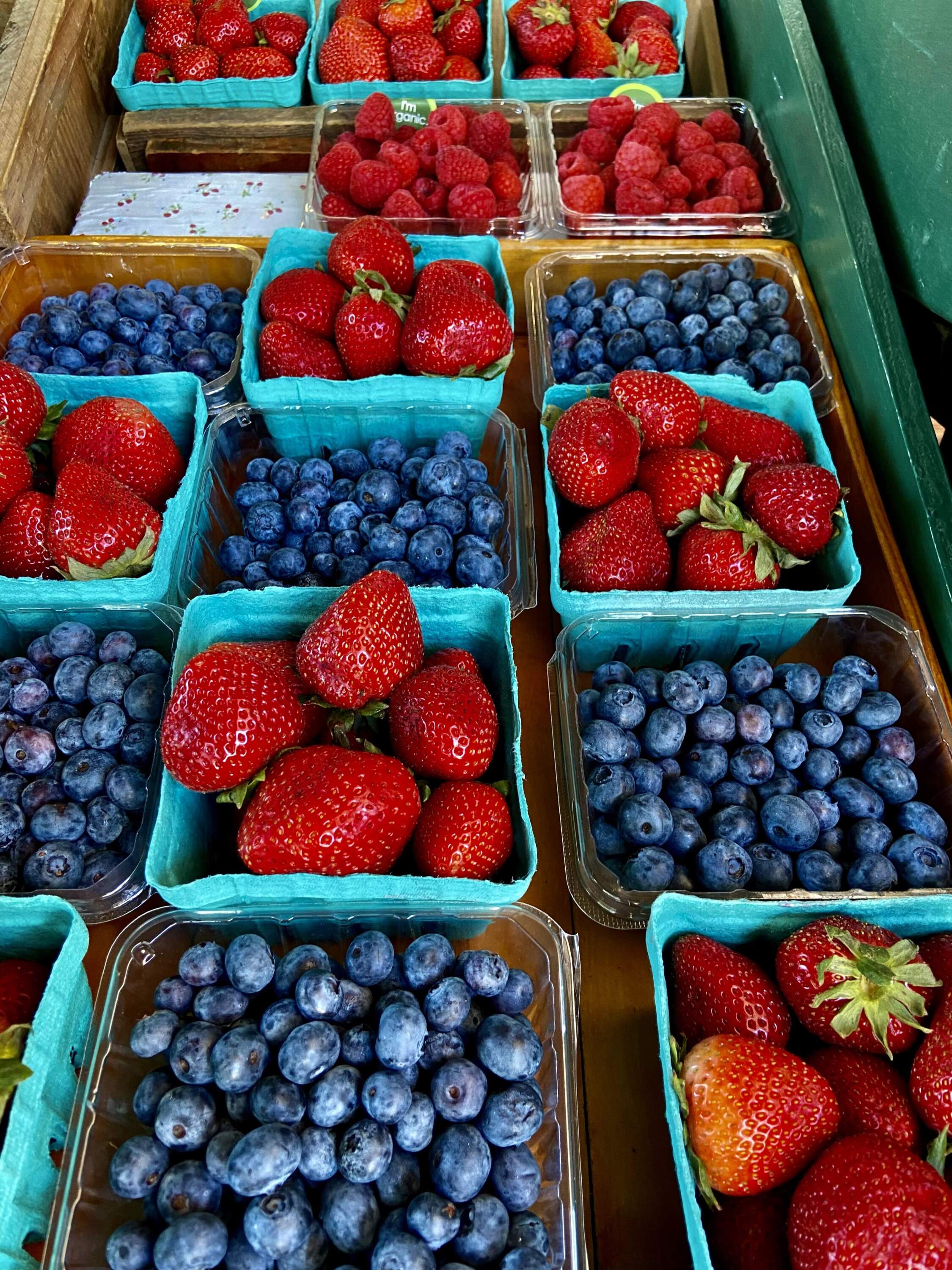 Tis the season for berries. (Kathy Gunst/Here & Now)