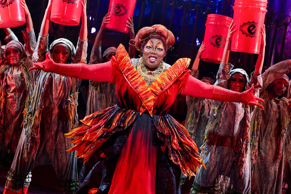 Kyla Jade and the North American touring ensemble of "The Wiz." (Courtesy Jeremy Daniel)