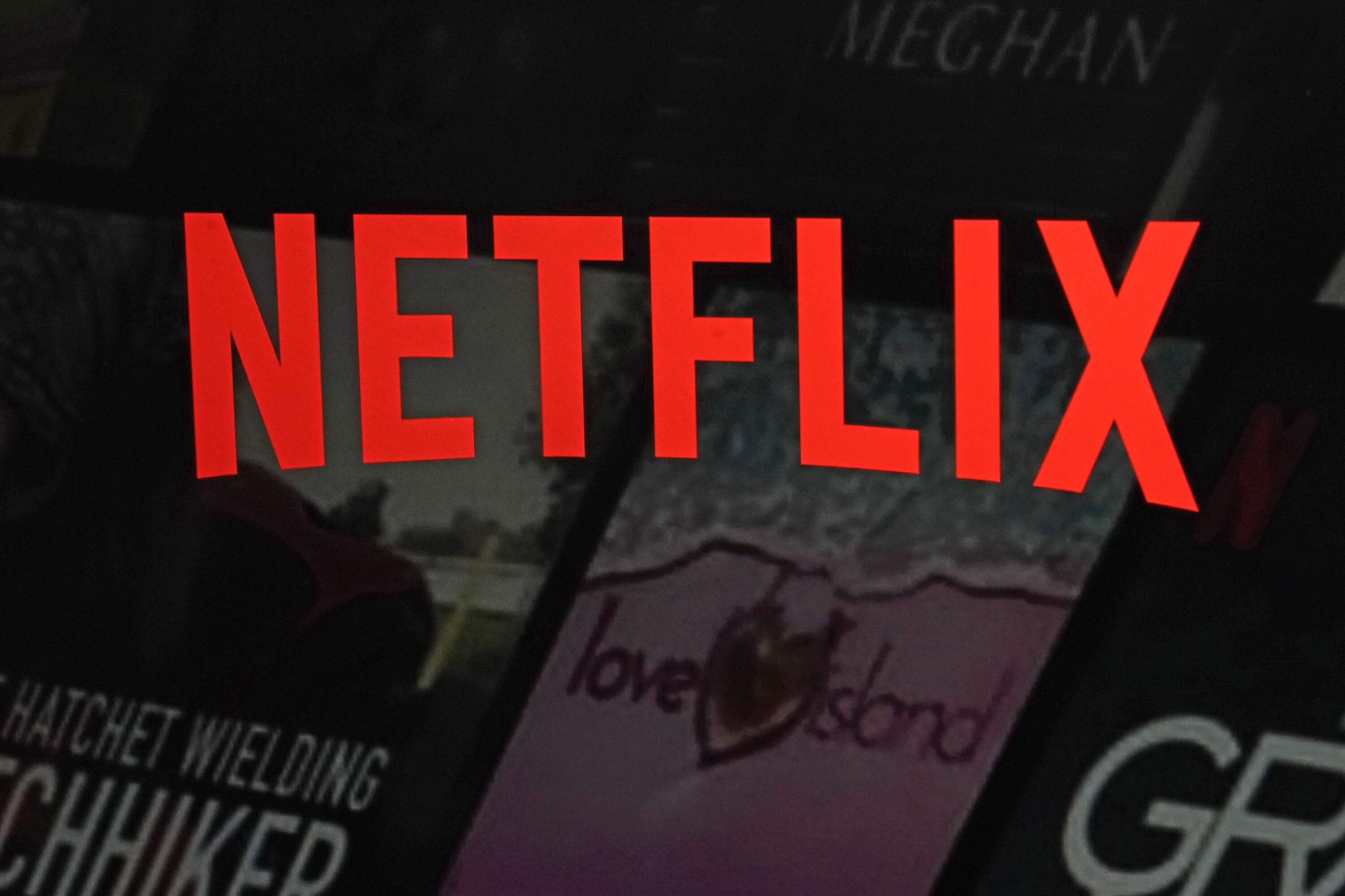 The Netflix logo is shown in this photo from the company's website, in New York, Feb. 2, 2023. (Richard Drew/AP)