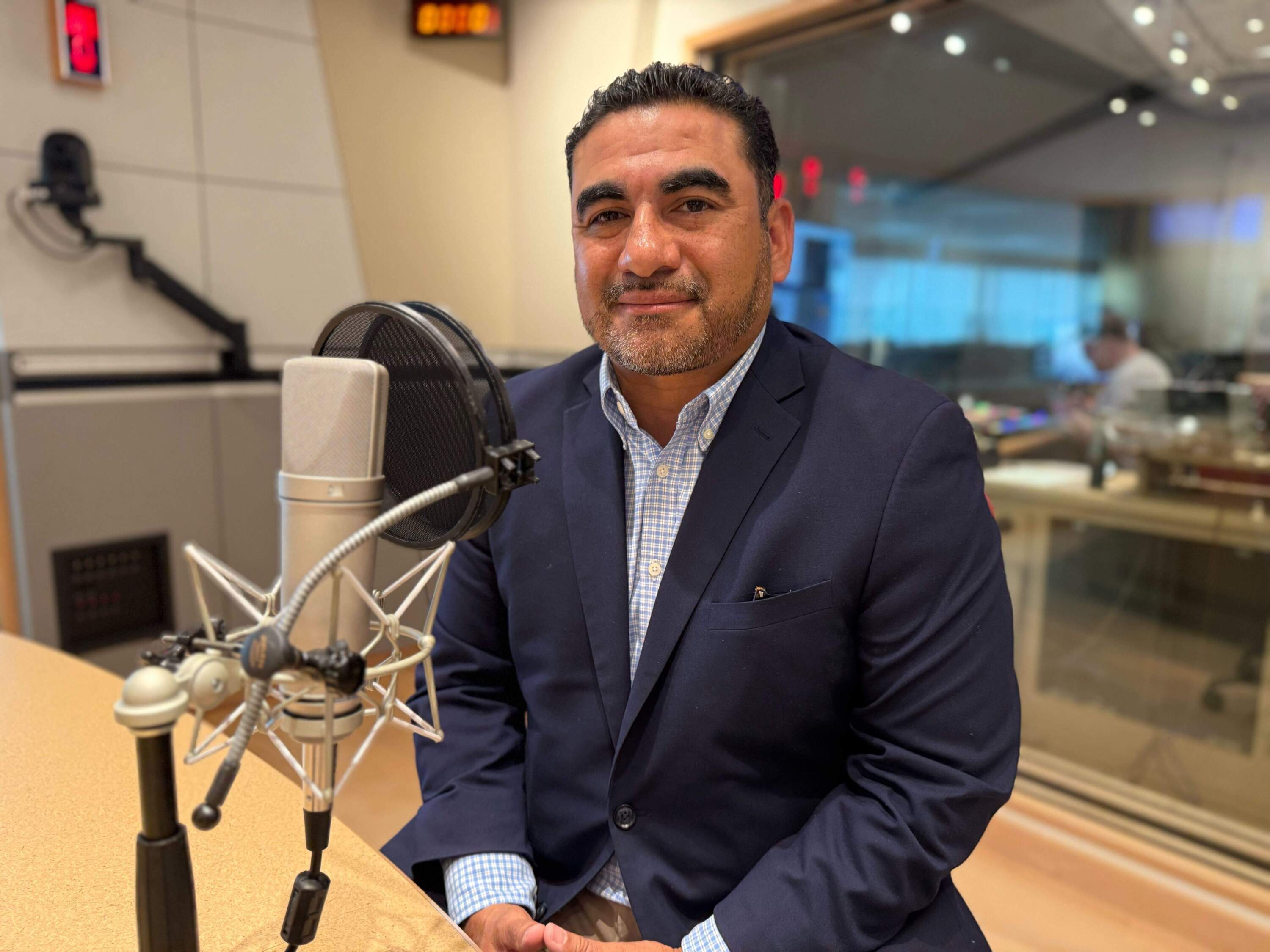 Rep. Armando Walle in Boston. (Michael Scotto/Here &amp; Now)