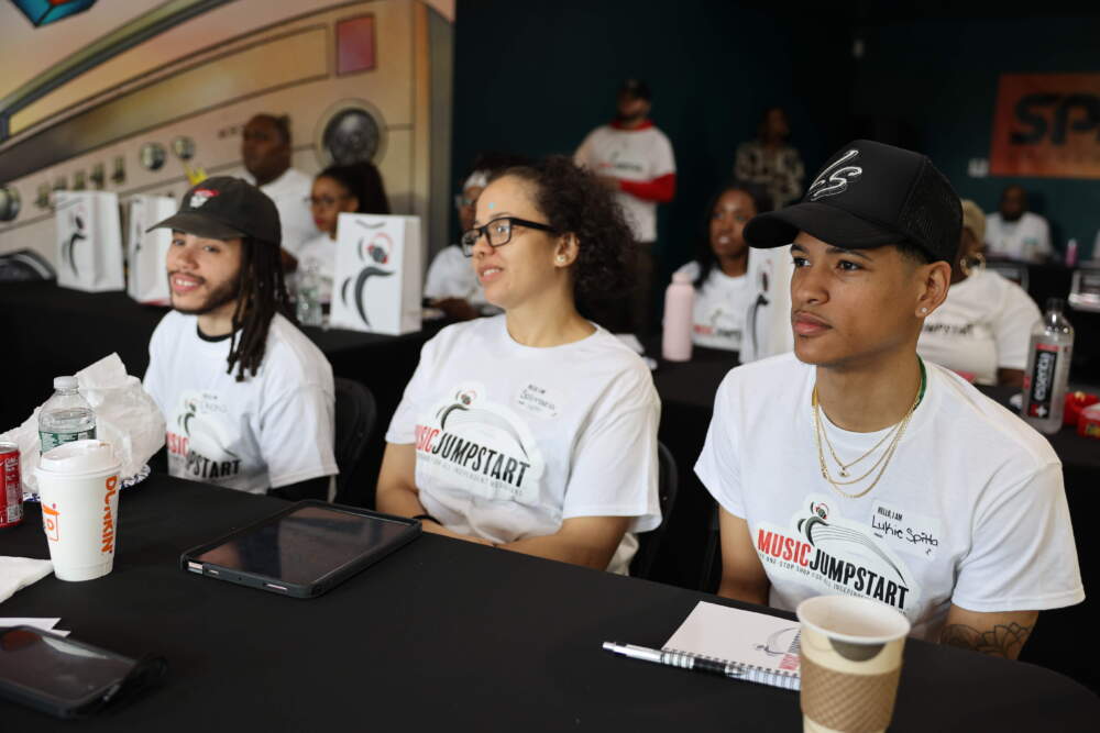 Members of the MusicJumpstart cohort. (Courtesy Sando Films and Abraham Lopez)