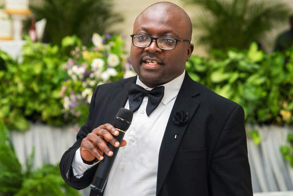 Paul Dama is restaurant owner Cecelia Lizotte's brother and operational manager at Suya Joint in Roxbury. (Courtesy Cecelia Lizotte)