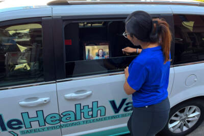 A mobile wellness initiative is providing drive-by therapy to Mass. college students