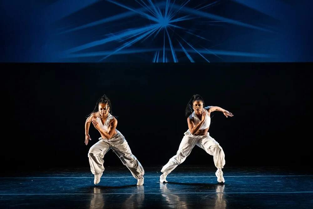 Camille A. Brown &amp; Dancers performing "I AM." (Courtesy Christopher Duggan)