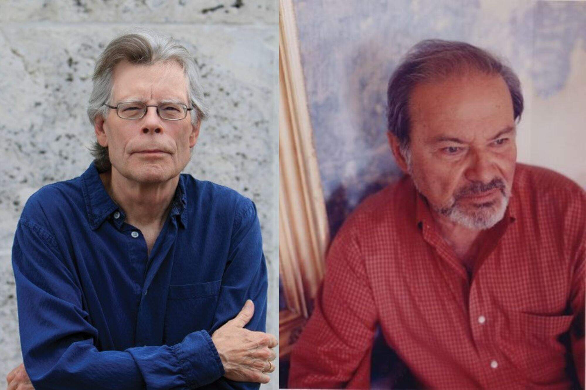 Author Stephen King (L) and illustrator Maurice Sendak (R). (Courtesy of Shane Leonard and John Dugdale)