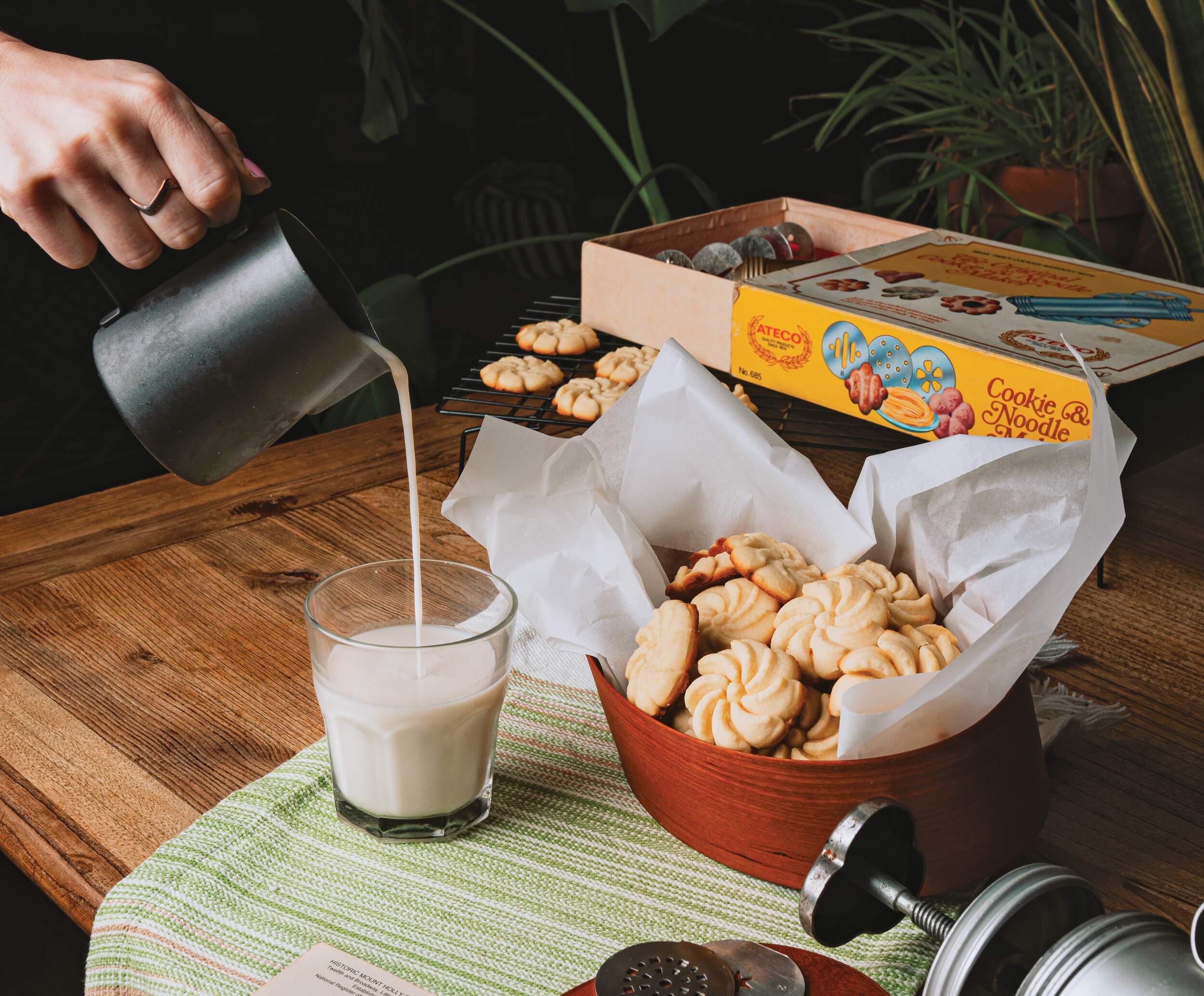 Spritz cookies. (Courtesy of Jill Petracek)