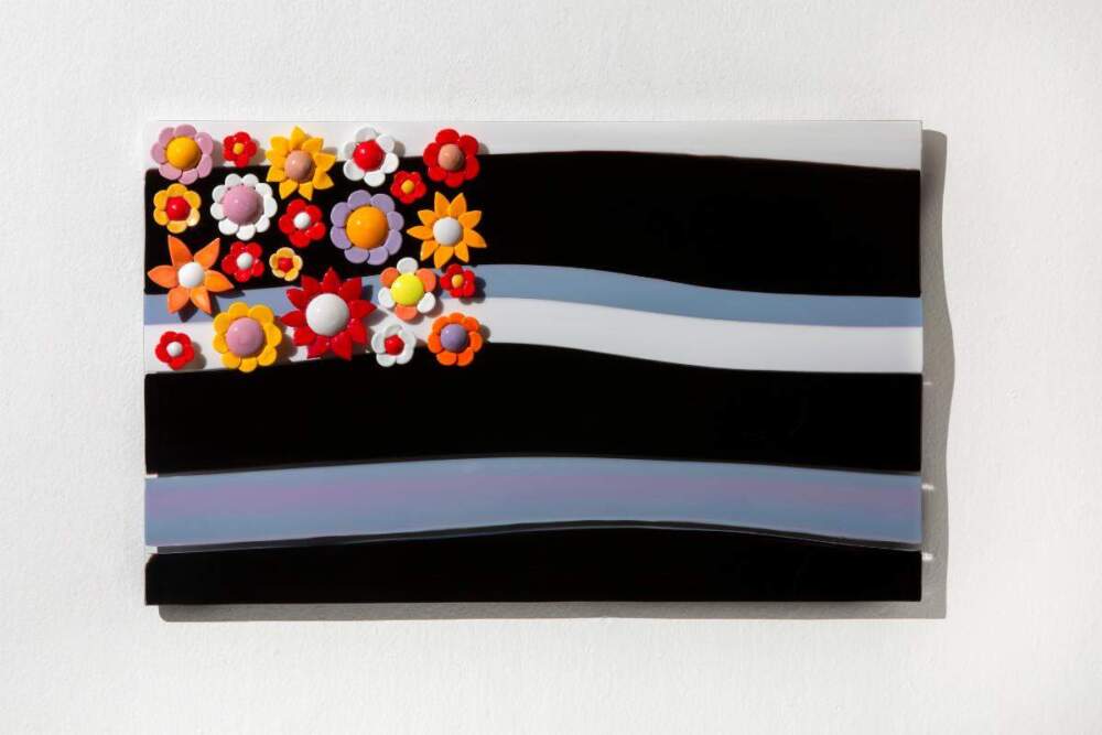 Nancy Callan and Katherine Gray, "Floral Glory," 2019. (Courtesy Russell Johnson and Fuller Craft Museum)