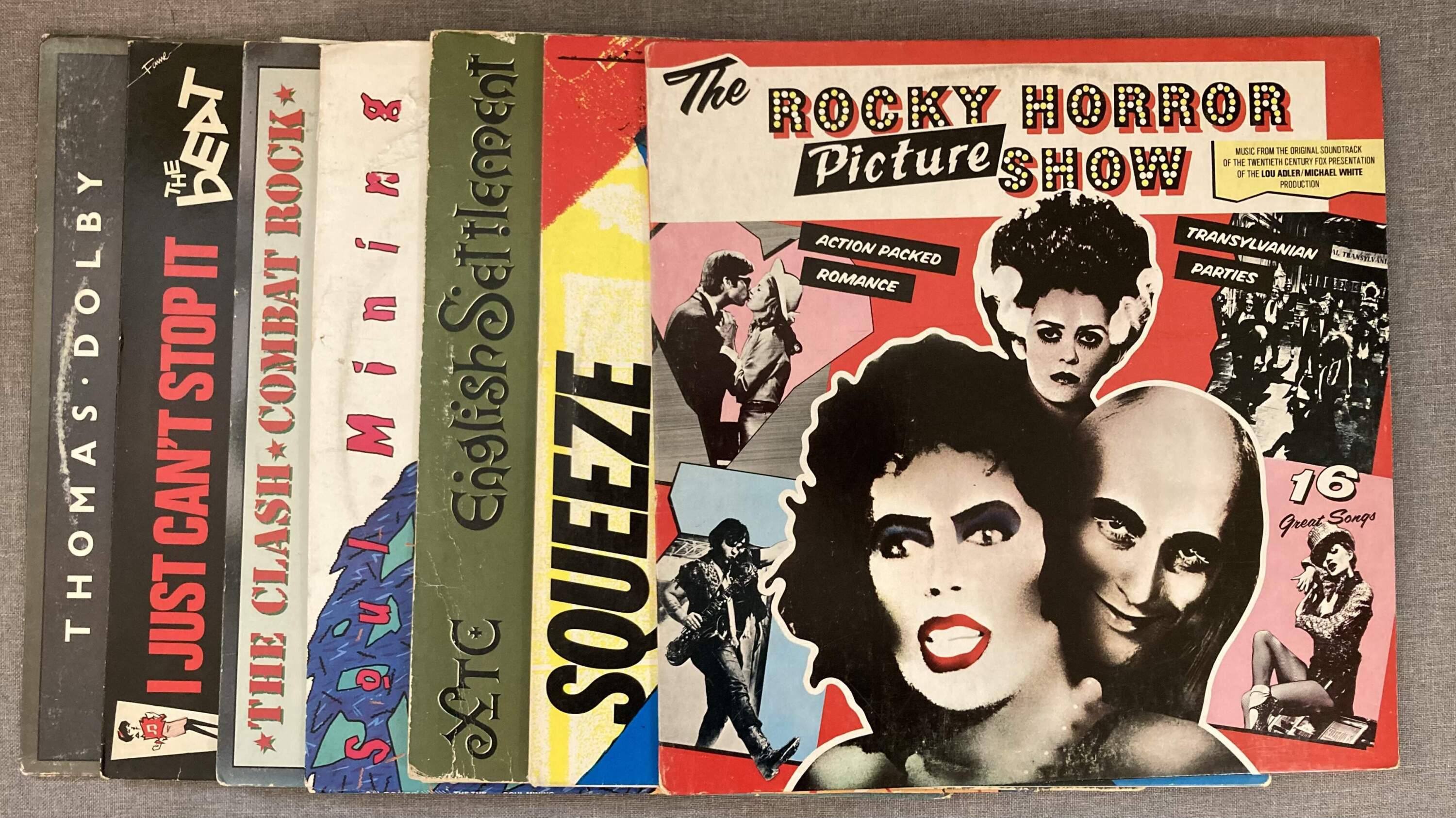 The author's college record collection. (Courtesy Ethan Gilsdorf)