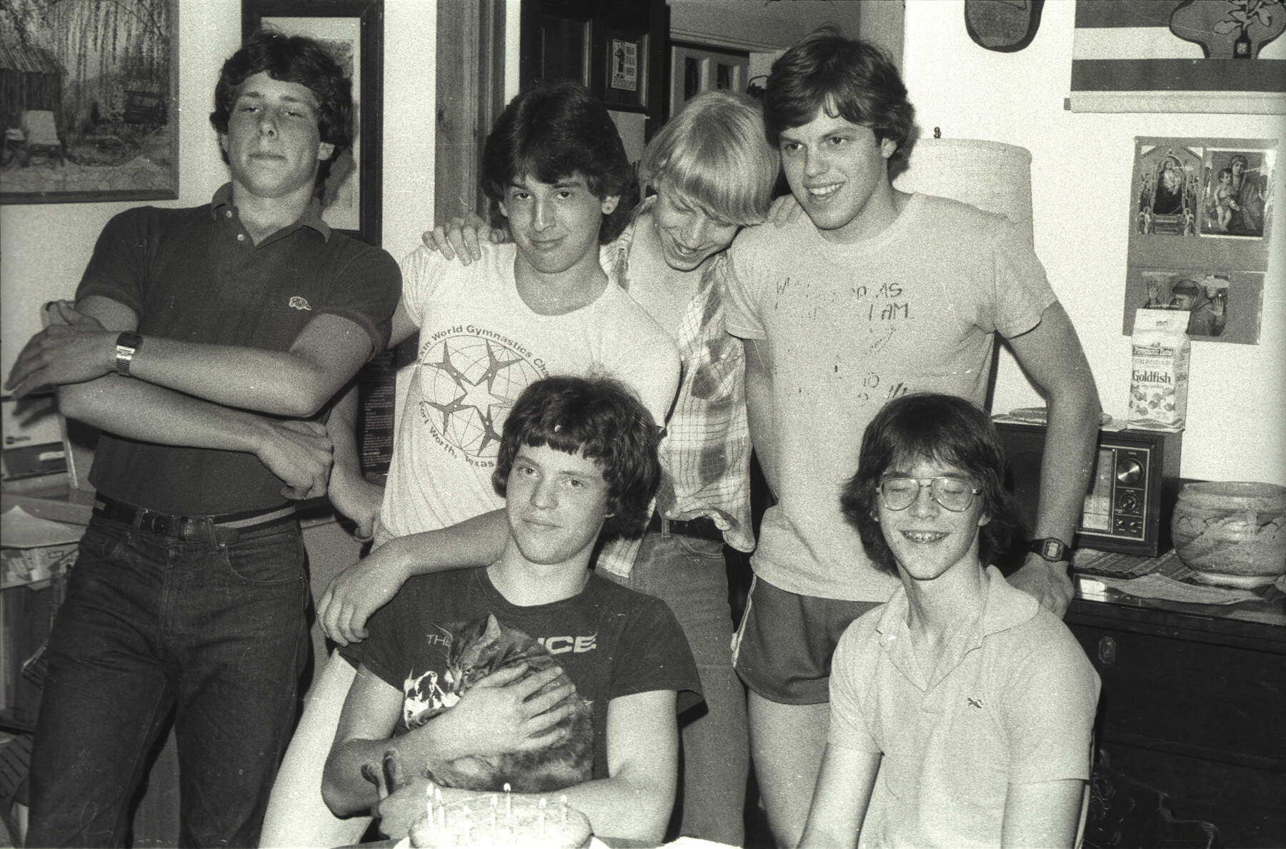The author, upper left, with high school friends in 1984. (Courtesy Ethan Gilsdorf)