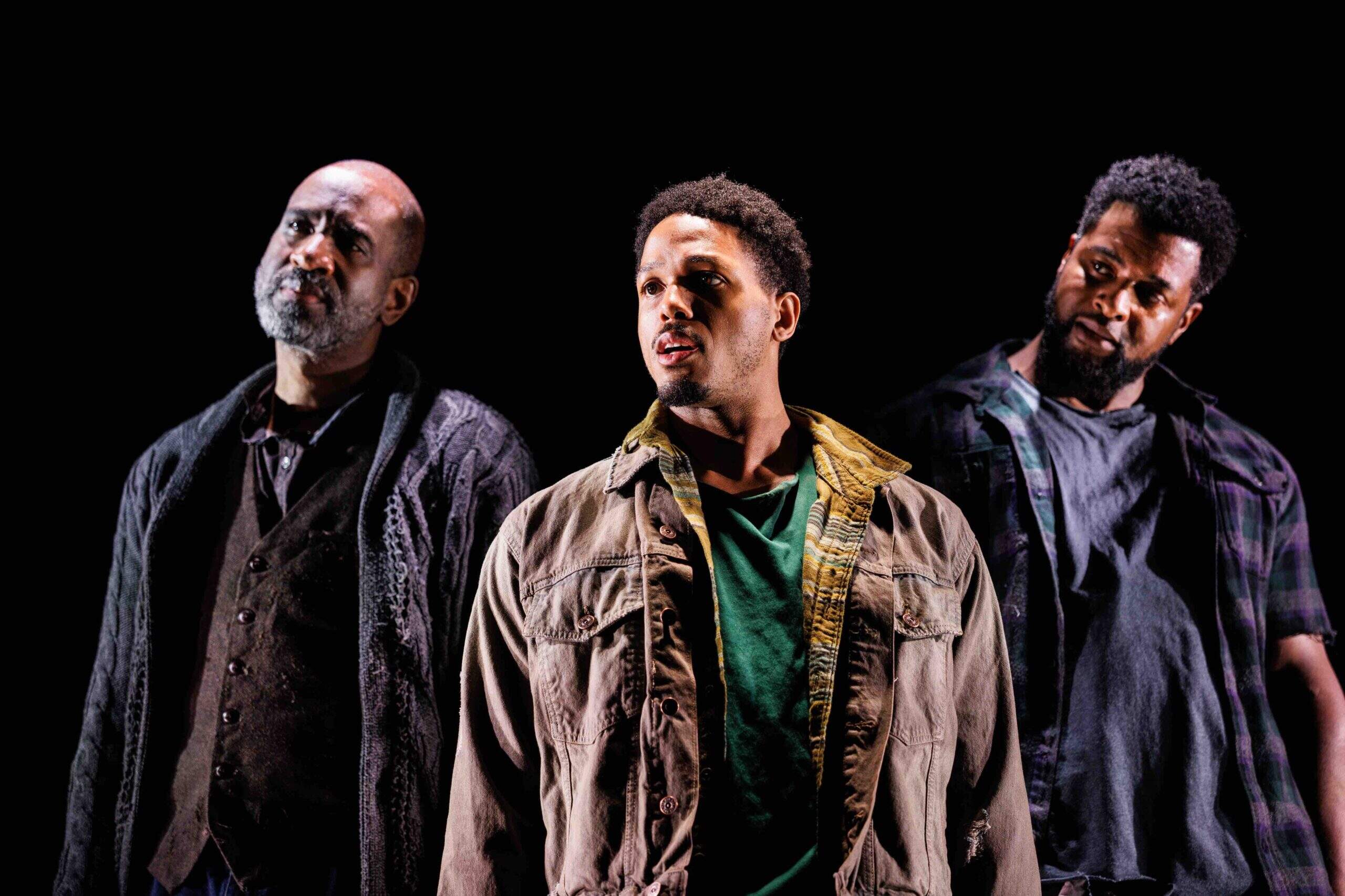 From left: Julian Rozzell, Bryce Foley and Kamal Bolden in "Hang Time." (Courtesy Maria Baranova)