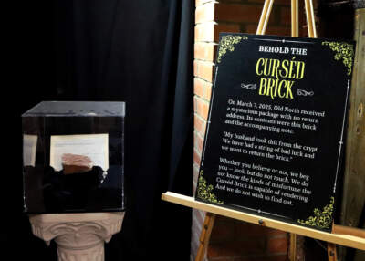 A 'cursed brick' returns to Old North Church