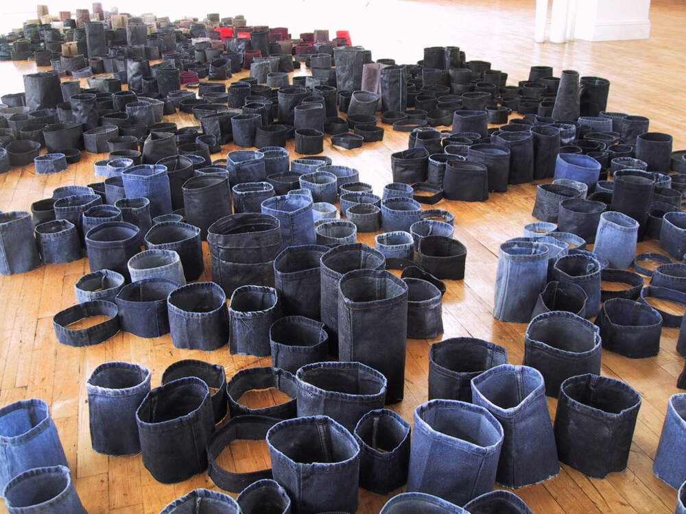 Jean Shin, "Alterations," 1999. (Courtesy the artist and Rose Art Museum, Brandeis University)