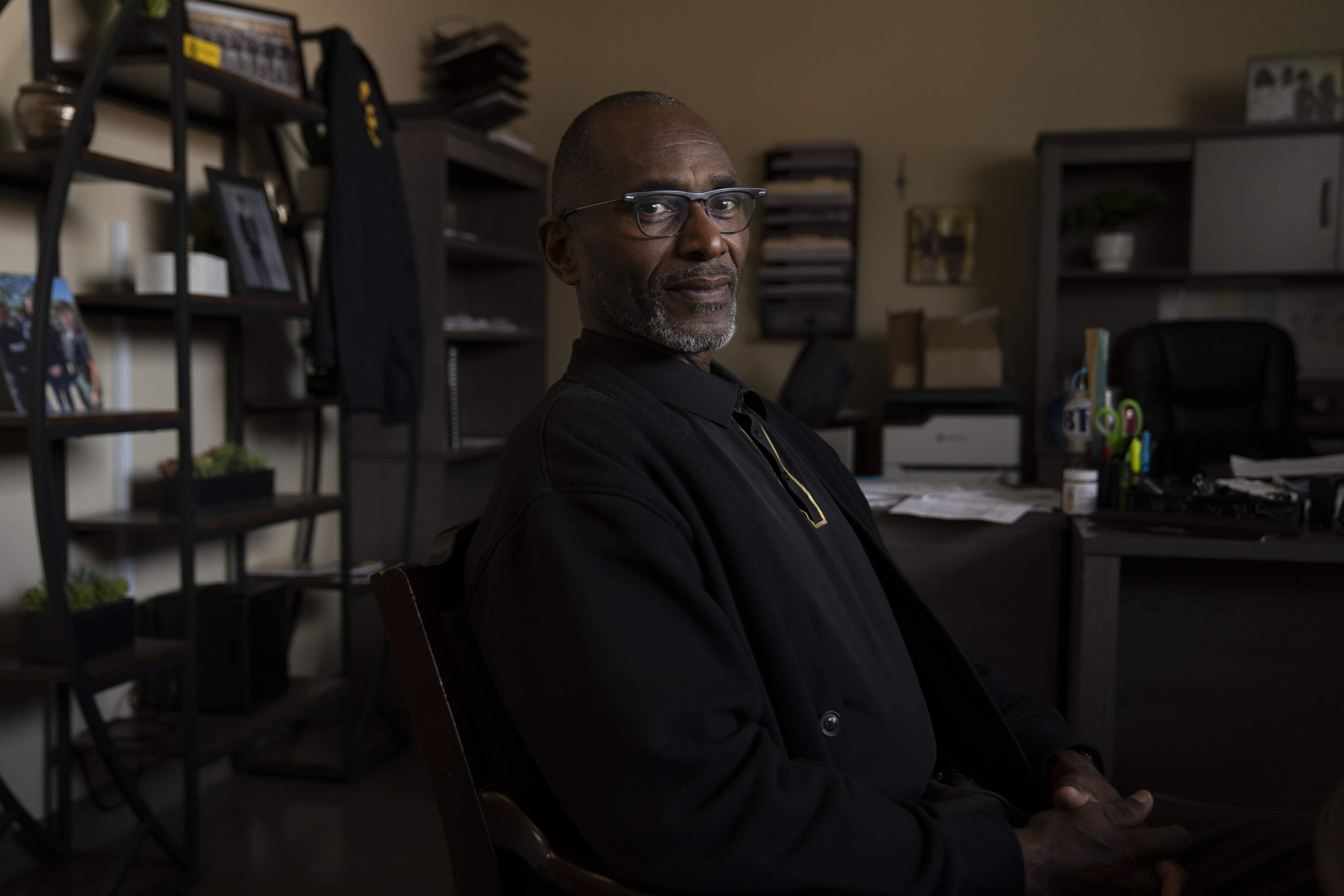 Paul Timmons resigned as the interim CEO of the Oklahoma County jail this week after only a few months on the job. (Nick Oxford for Here &amp; Now)