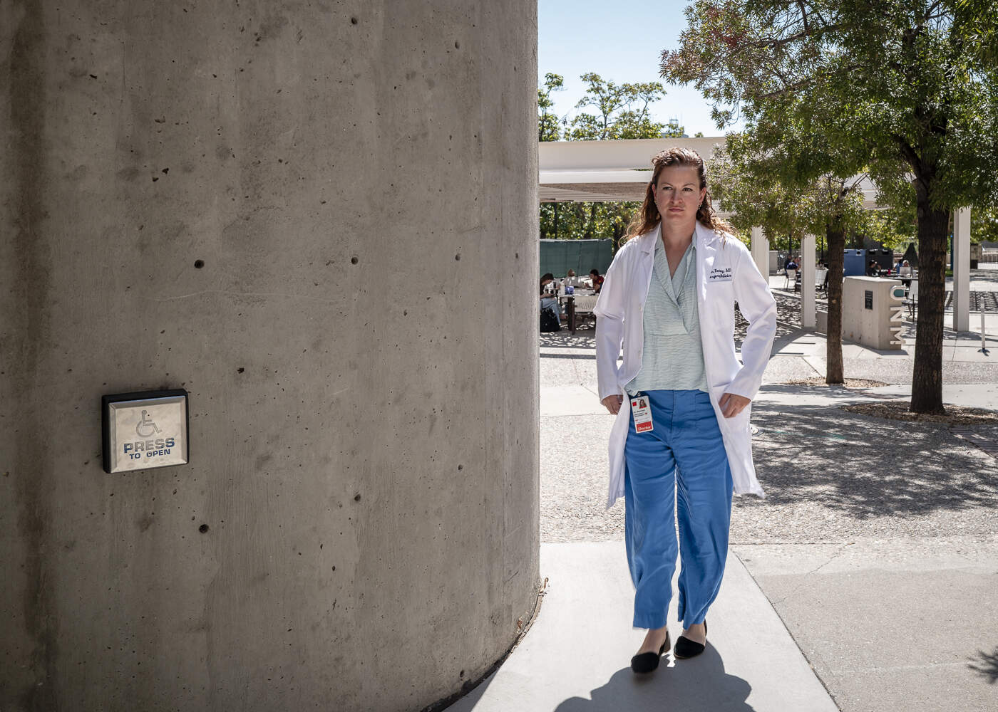 Dr. Caitlin Bonney is an assistant professor of emergency medicine at the University of New Mexico and also serves as the Medical Director of Addiction Medicine at the Metropolitan Detention Center. (Roberto E. Rosales for Here &amp; Now)