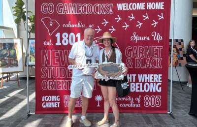 When college send-off is a family affair