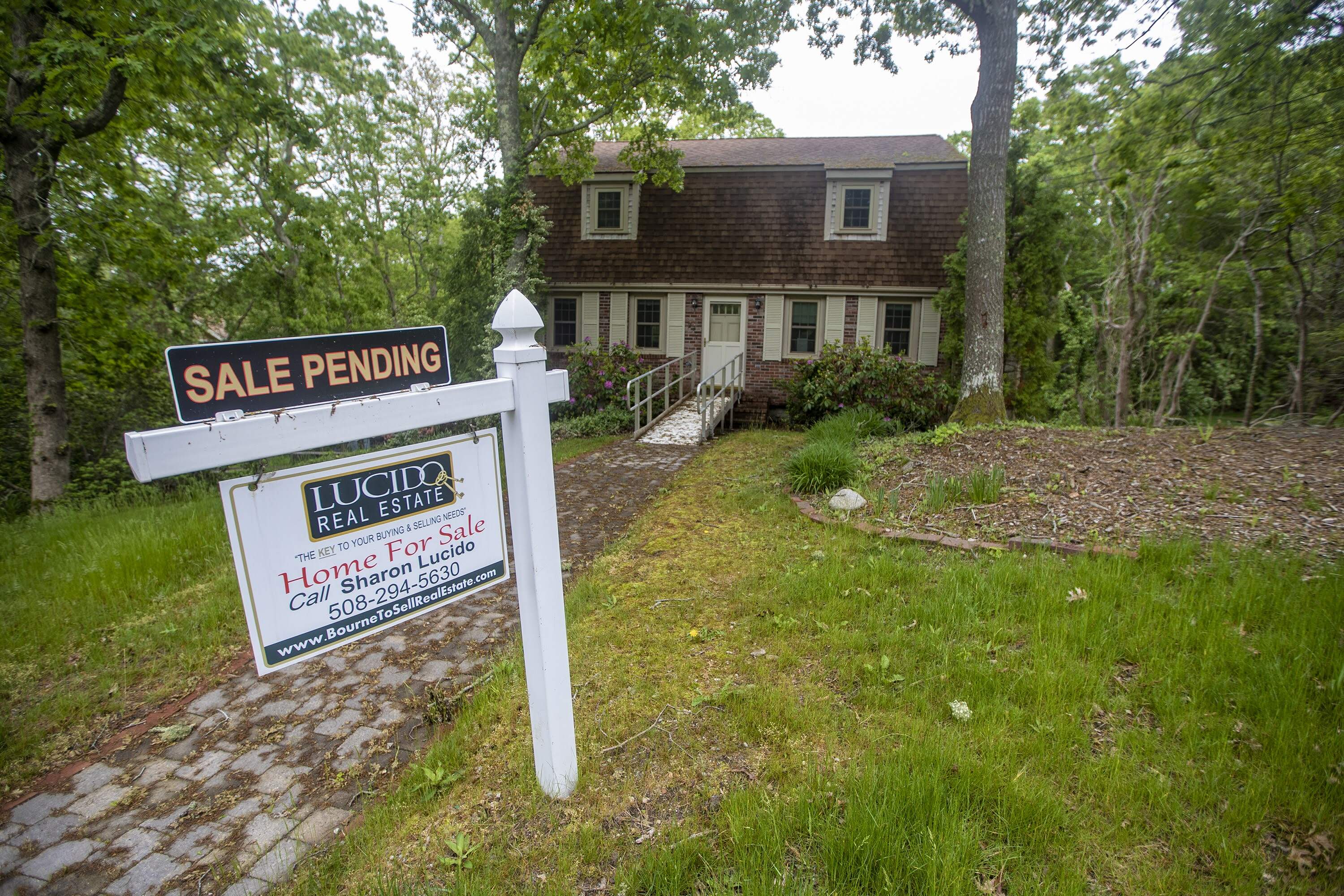 A house for sale in the Kingbridge Shores area of Plymouth in 2021.
