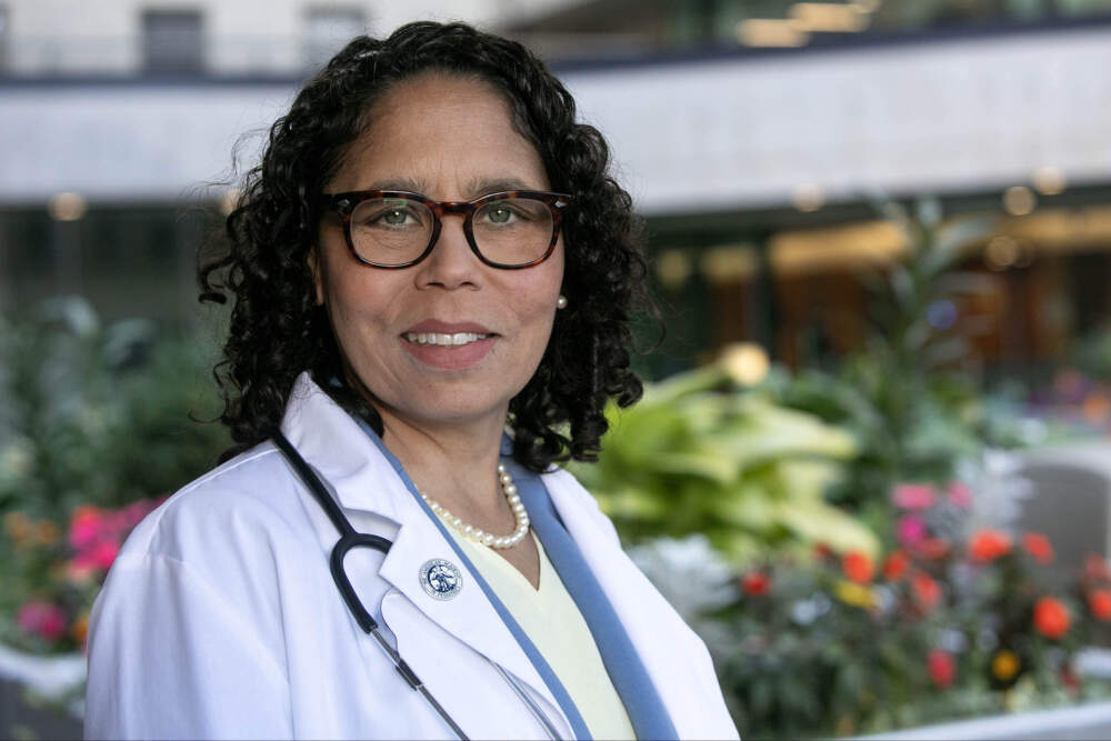 Dr. Brenda Anders Pring, president of the Massachusetts chapter of the American Academy of Pediatrics. (Robin Lubbock/WBUR)
