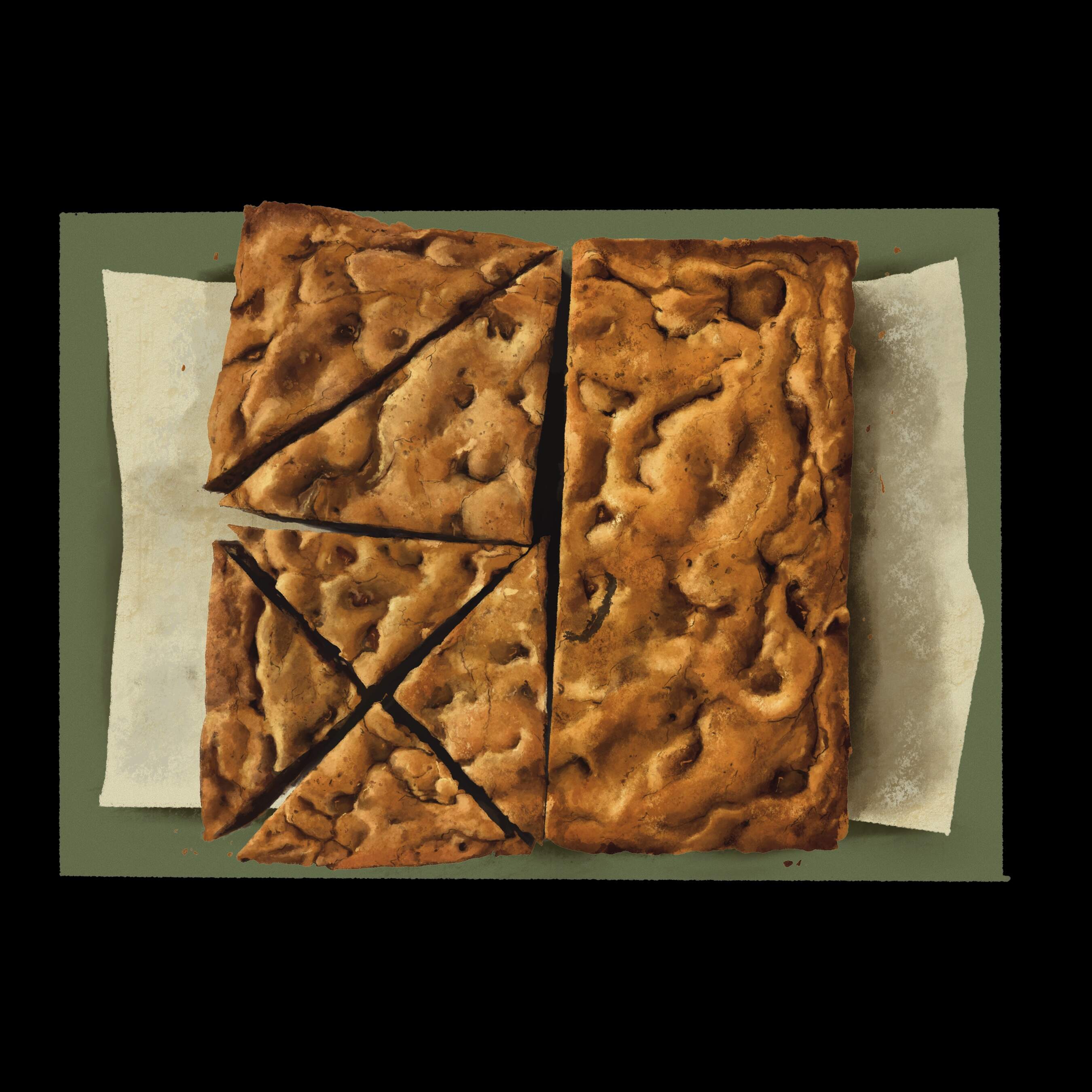 Cookie-butter blondies. (Courtesy of Nancy Pappas)