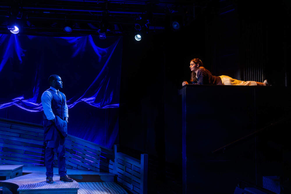 De'Lon Grant and Josephine Moshiri Elwood in Lyric Stage Boston's "Our Town."(Courtesy Nile Hawver)